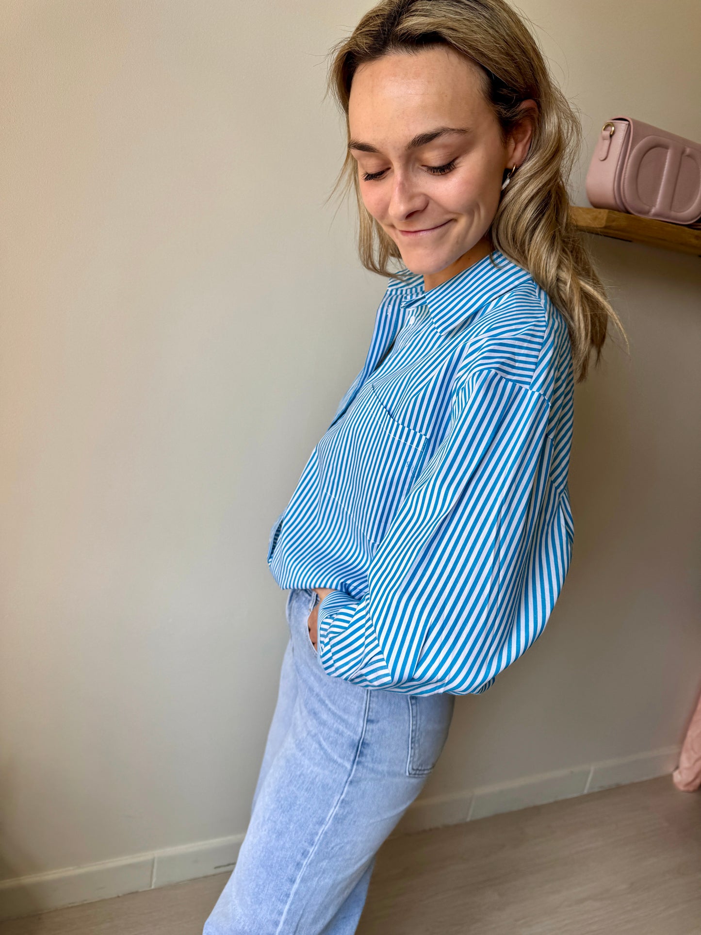 BLOUSE FISSA BLUE