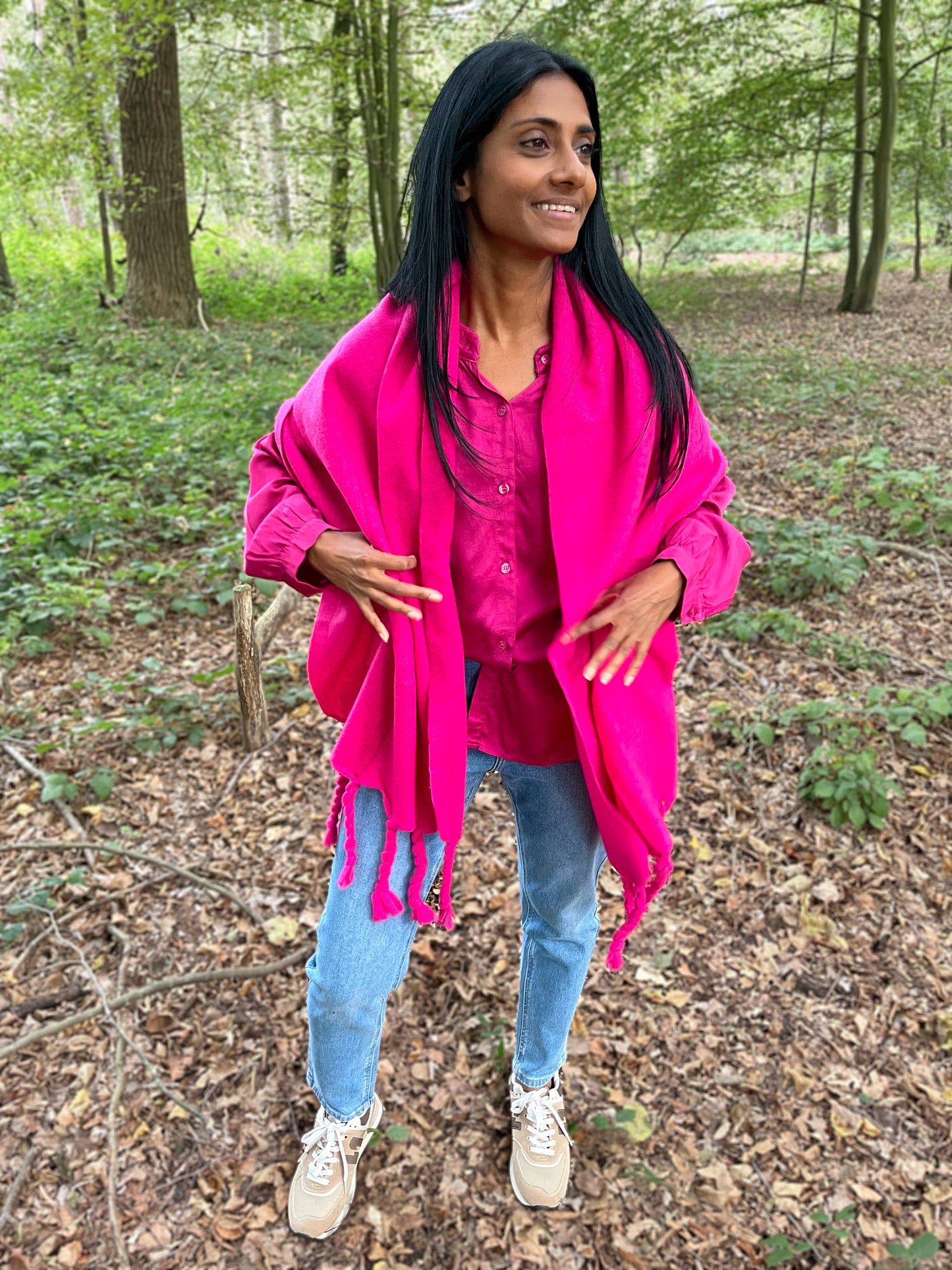 SCARF PINK