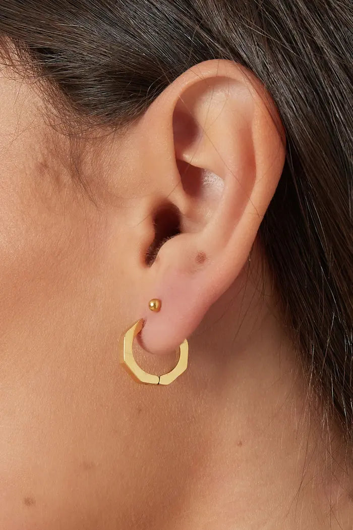 Classic round earrings small