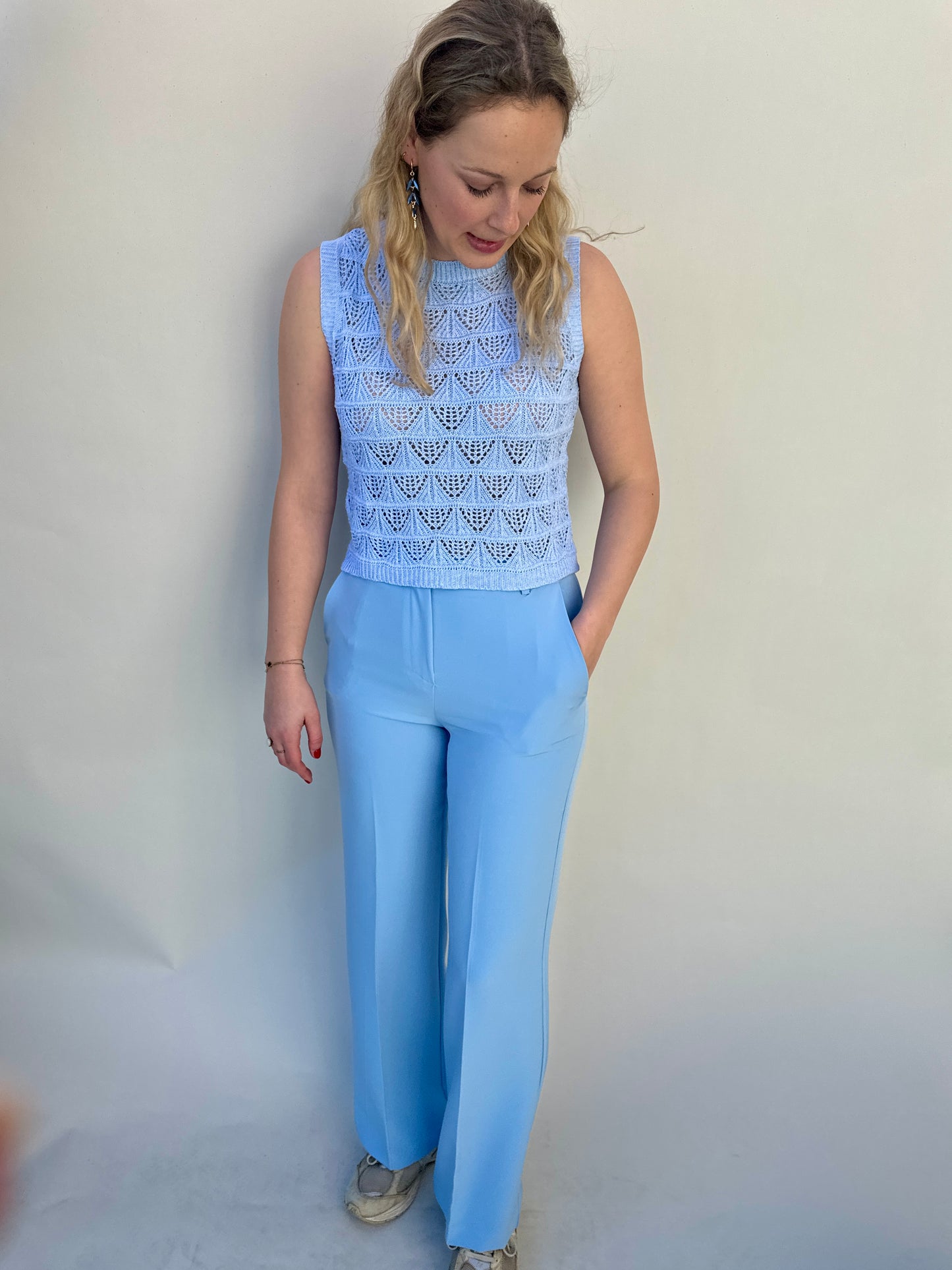 PULL GELINA BLUE