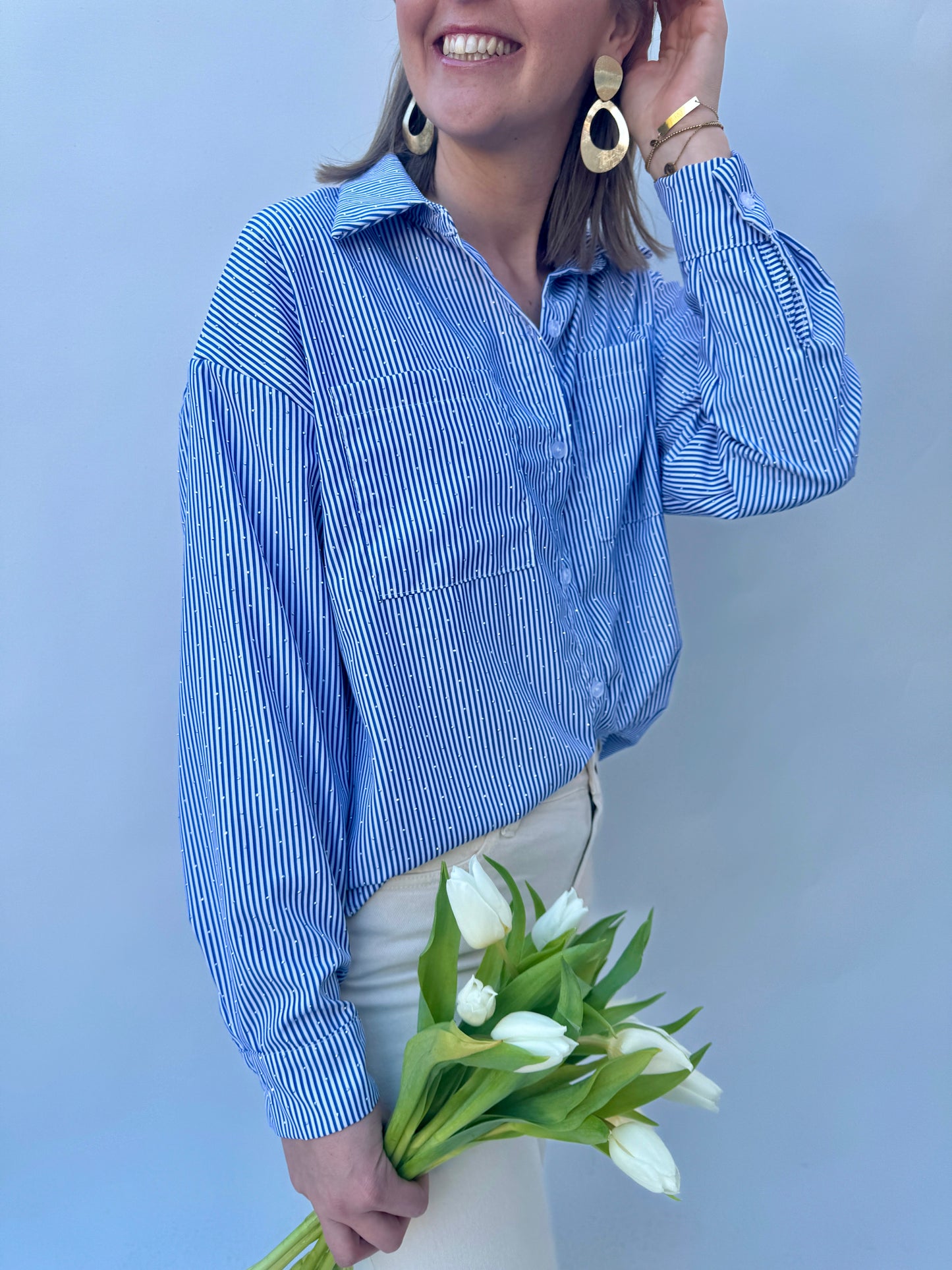 BLOUSE ADELLE BLUE