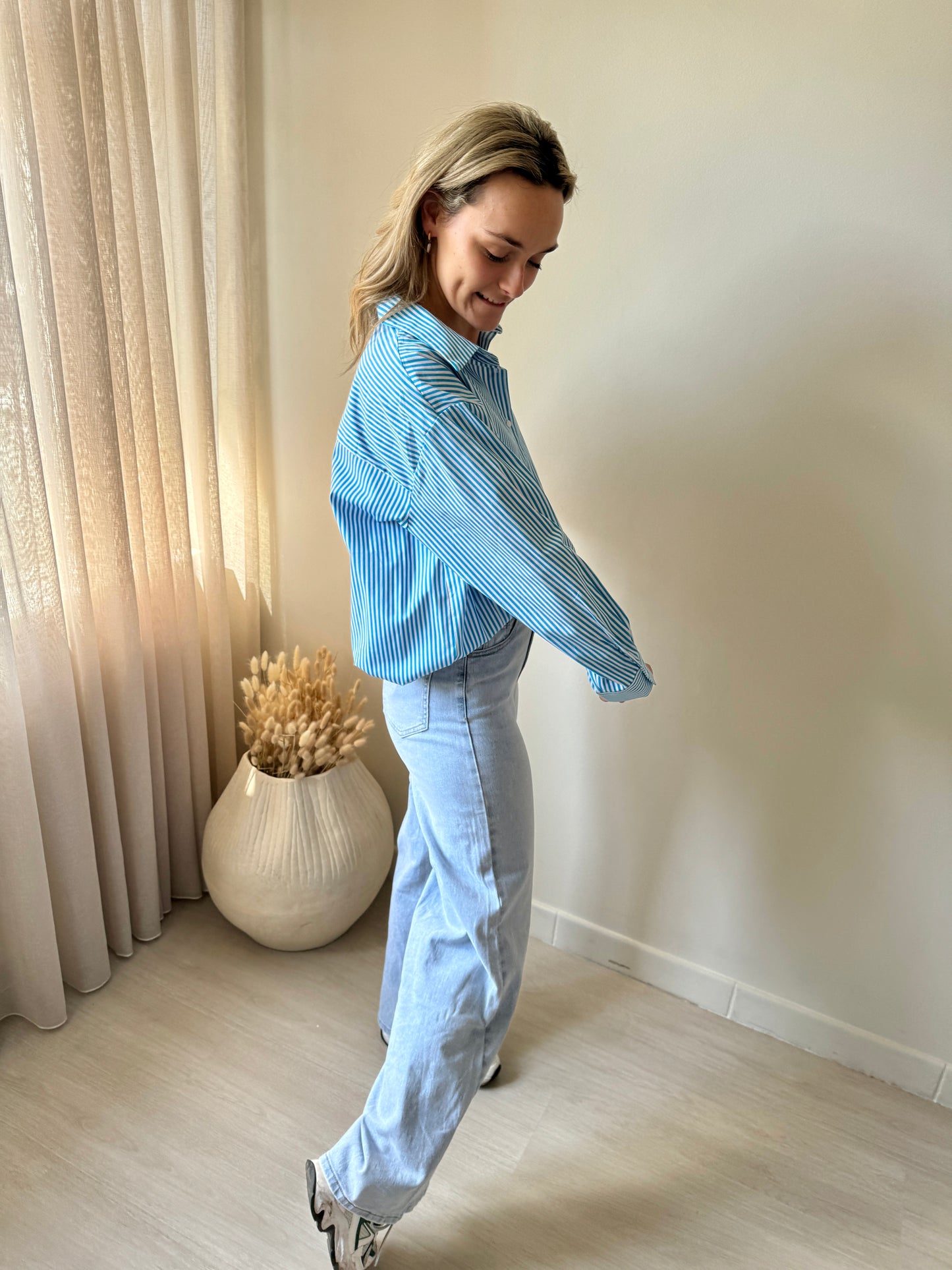 BLOUSE FISSA BLUE