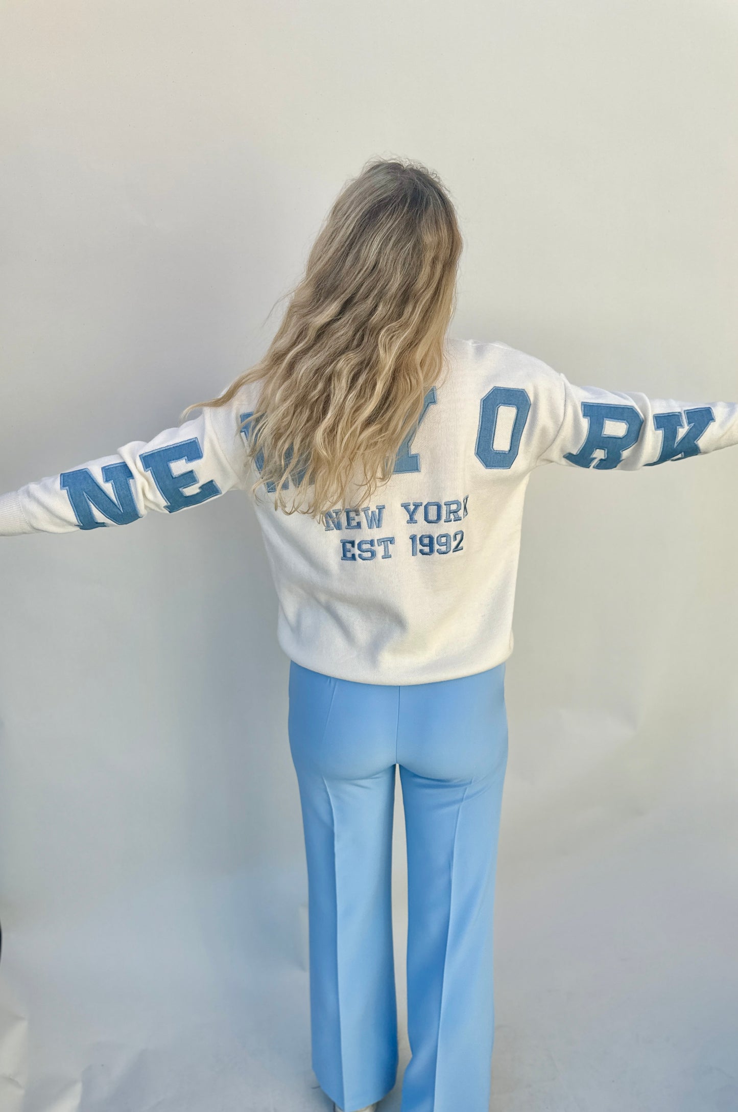 KNIT NEW YORK BLUE