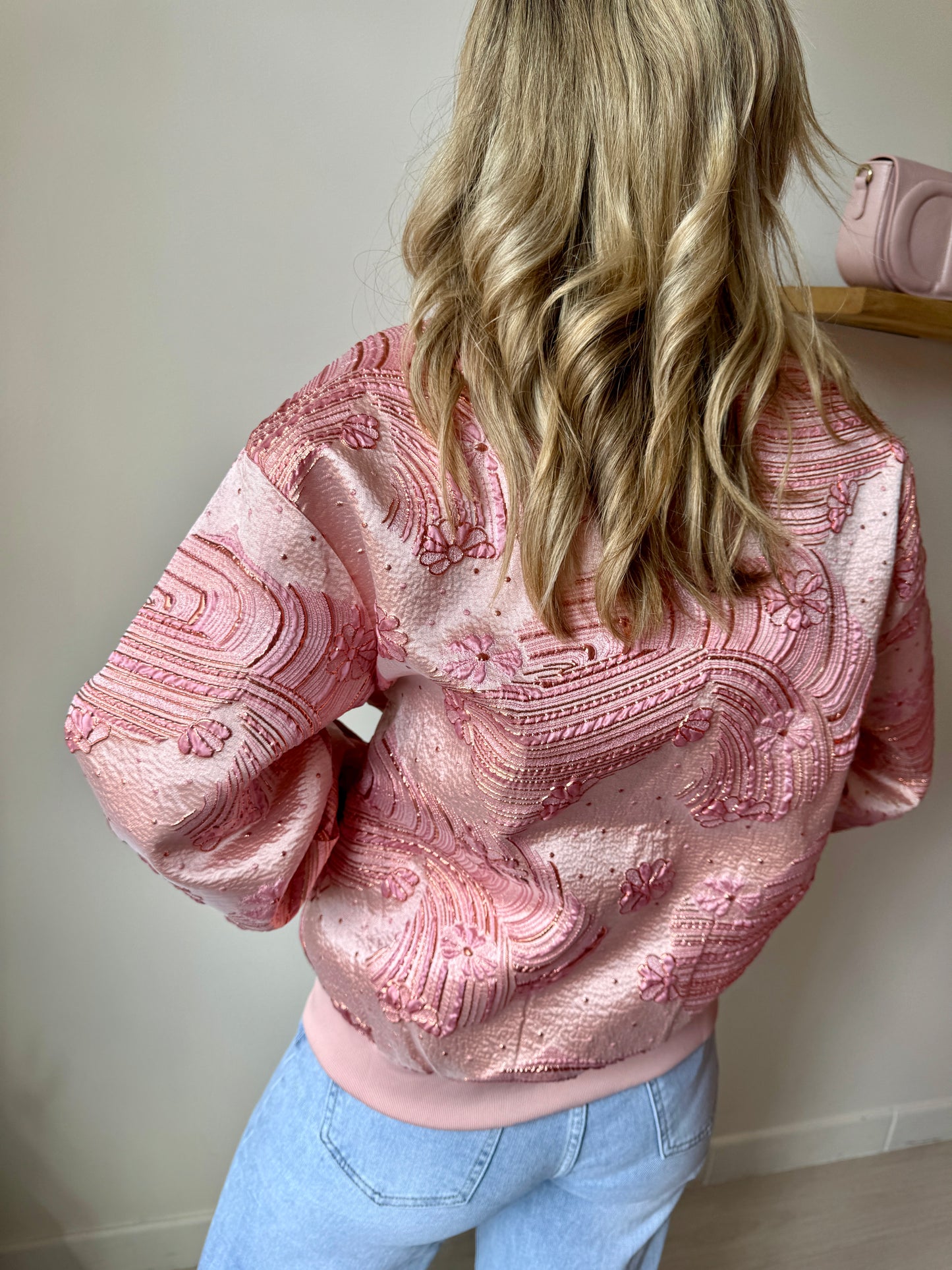 BOMBER JACKET PINK