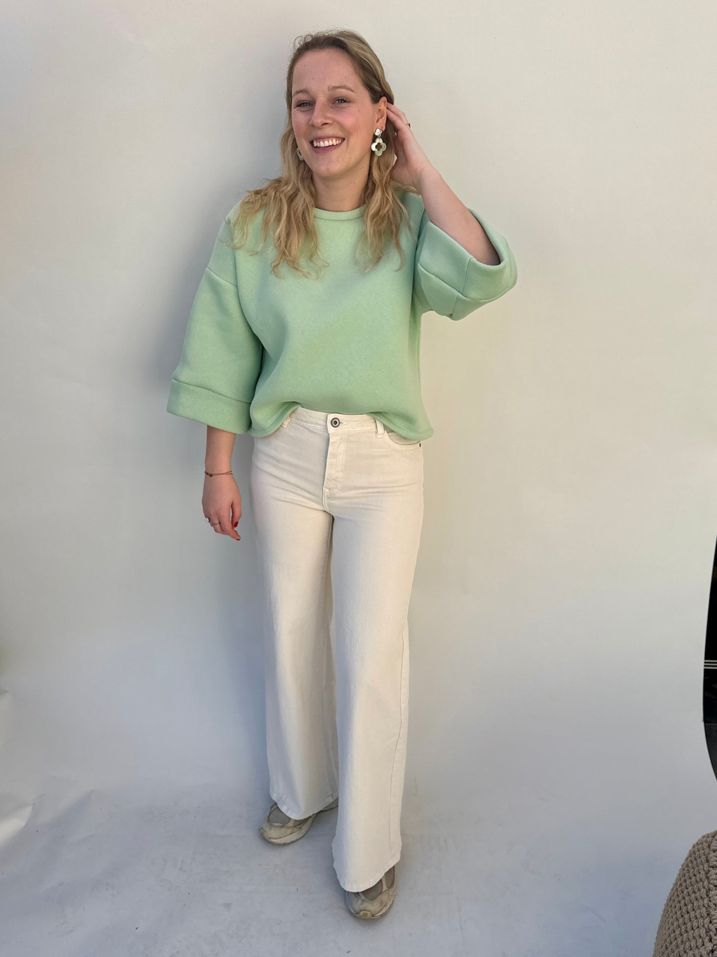 PANTS EMILIA OFF WHITE