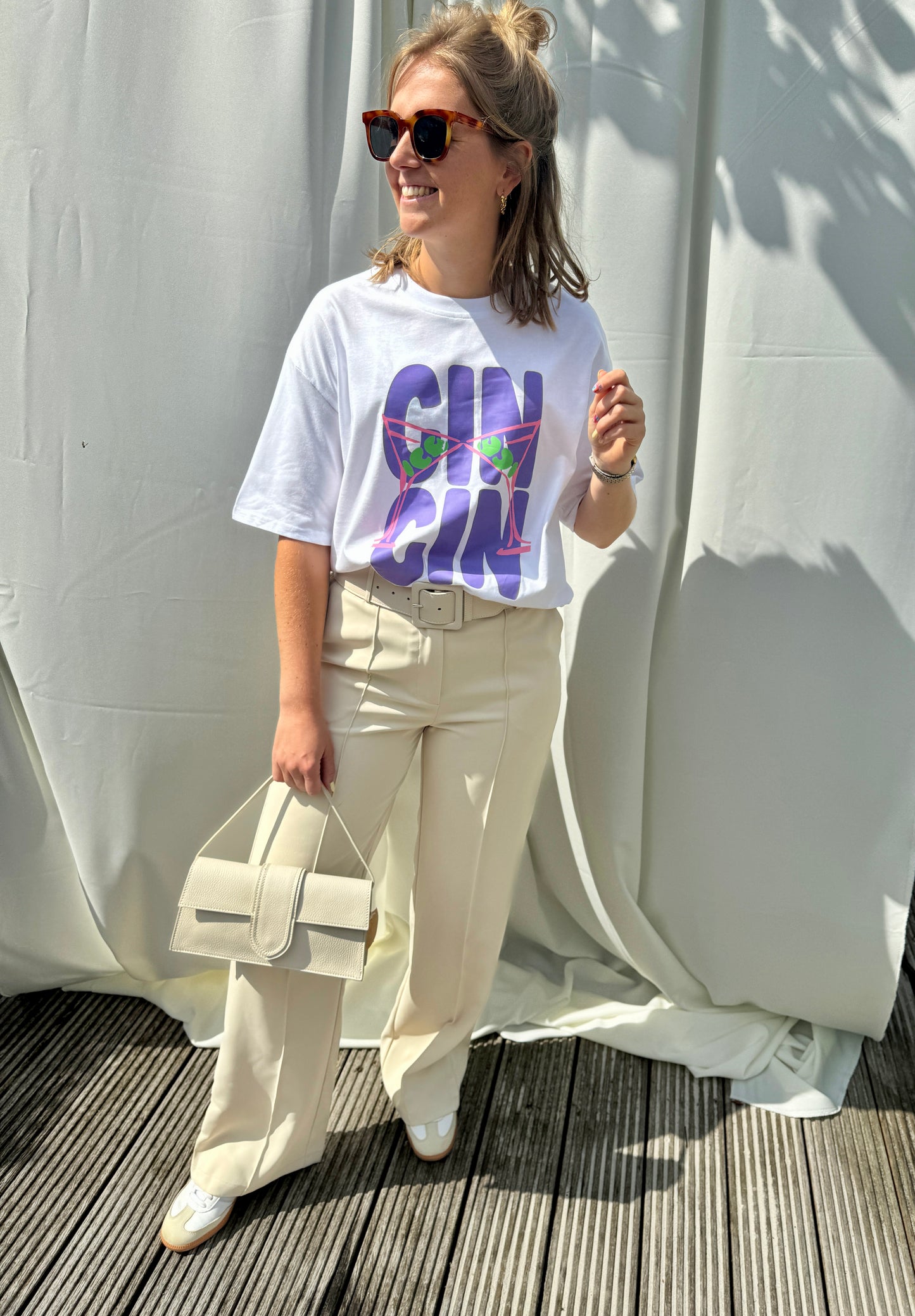 T-SHIRT CIN CIN PURPLE
