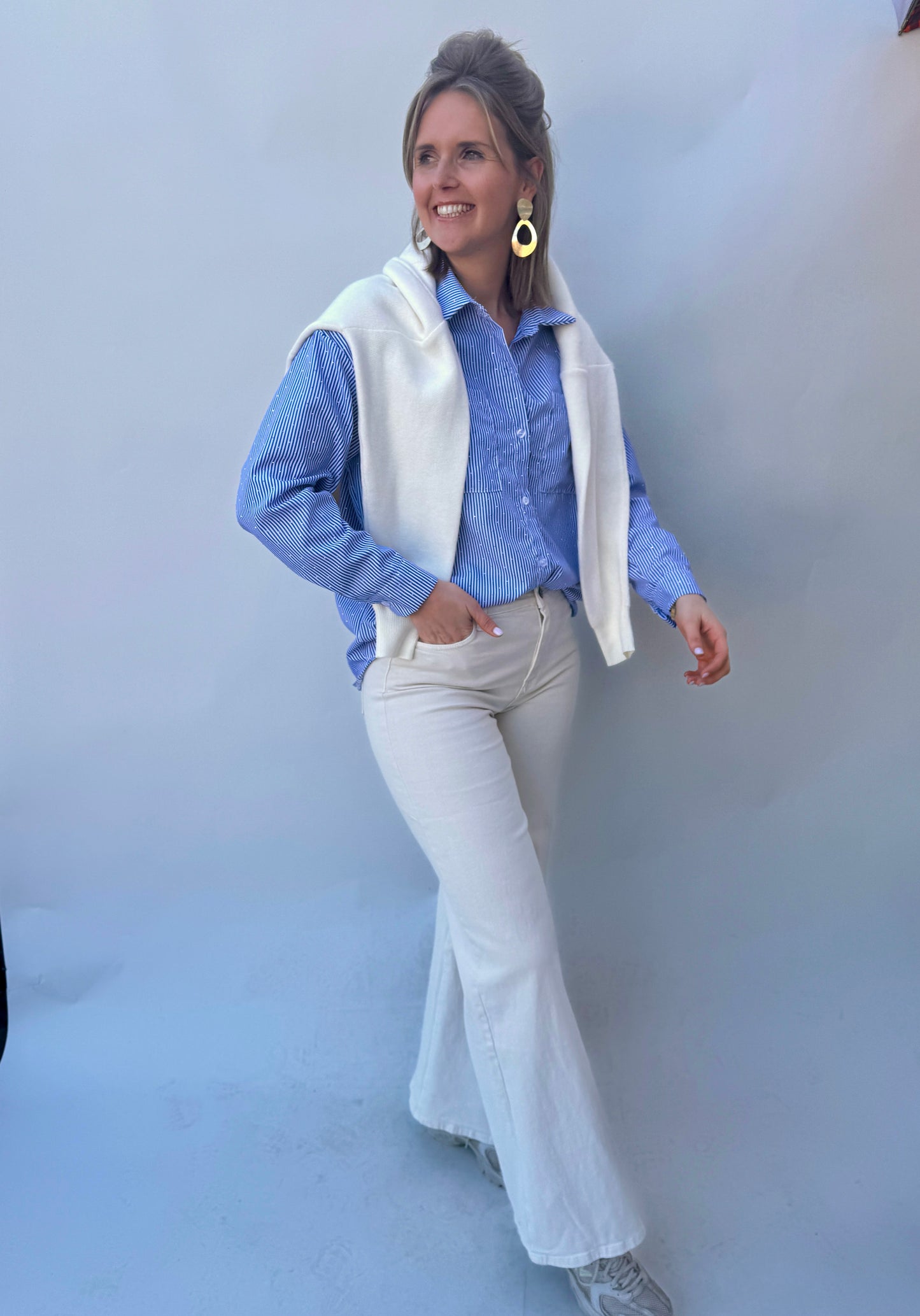 BLOUSE ADELLE BLUE