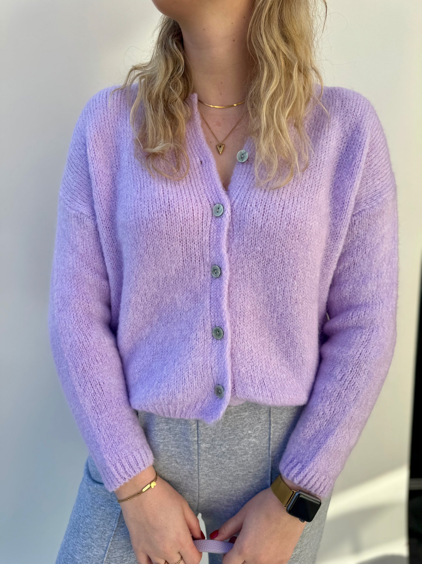 CARDIGAN THALIA PURPLE