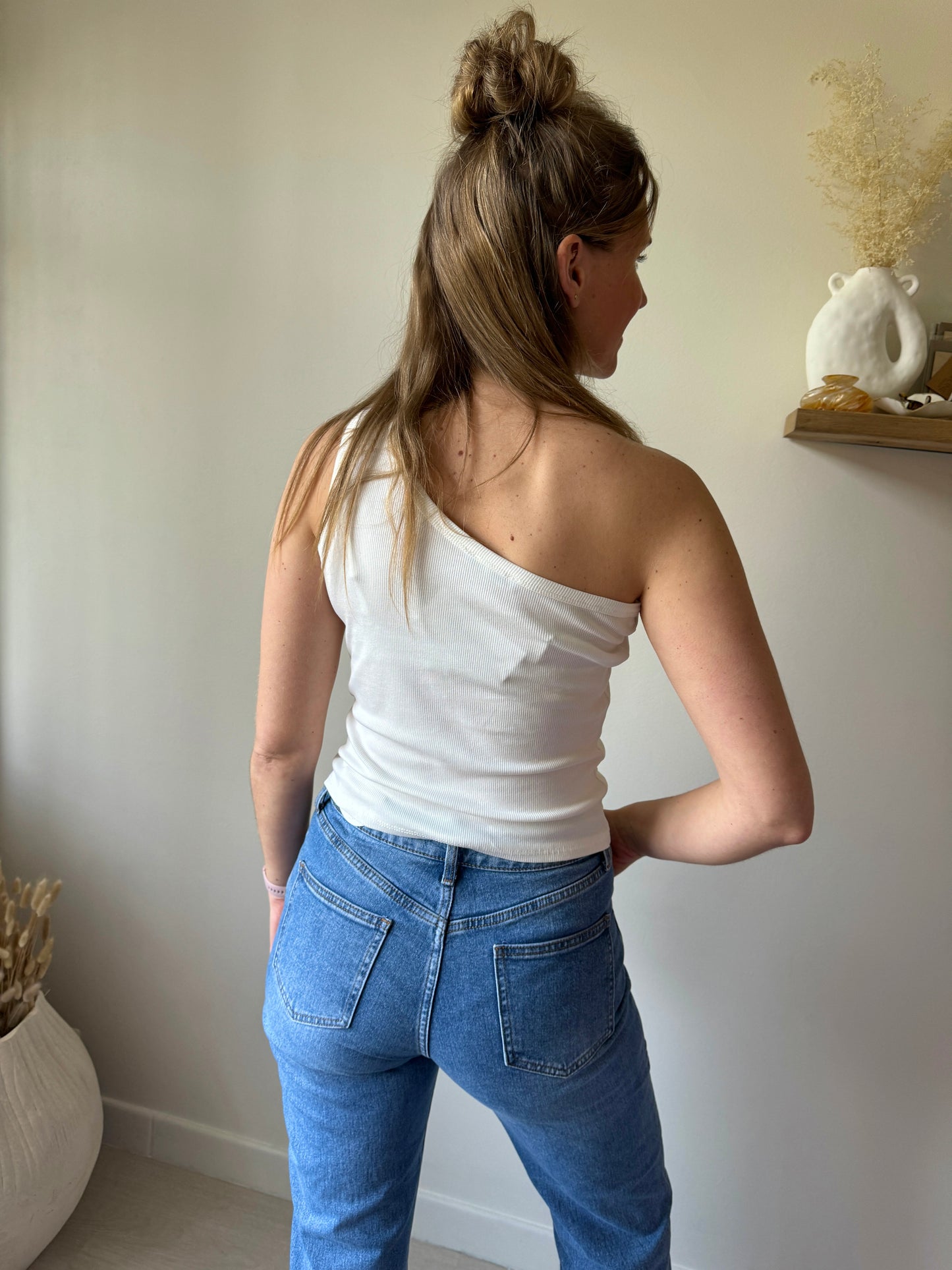 TOP OFF SHOULDER WHITE