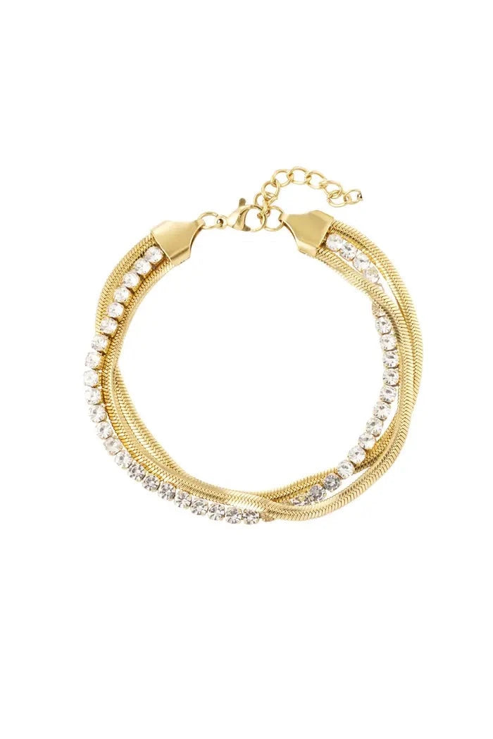 Bracelet playful with bling
