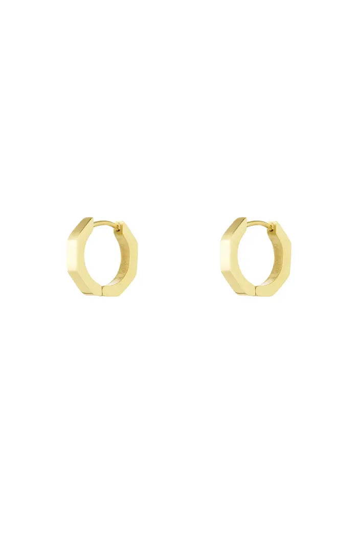 Classic round earrings small