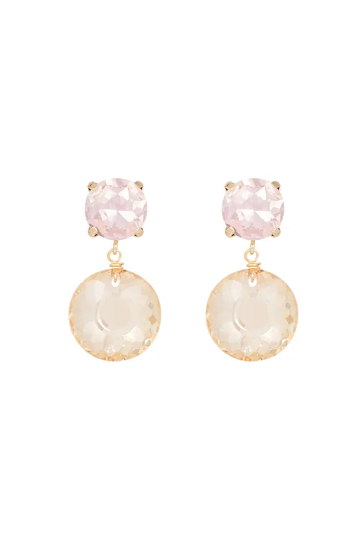 DIAMANT EARRING PINK