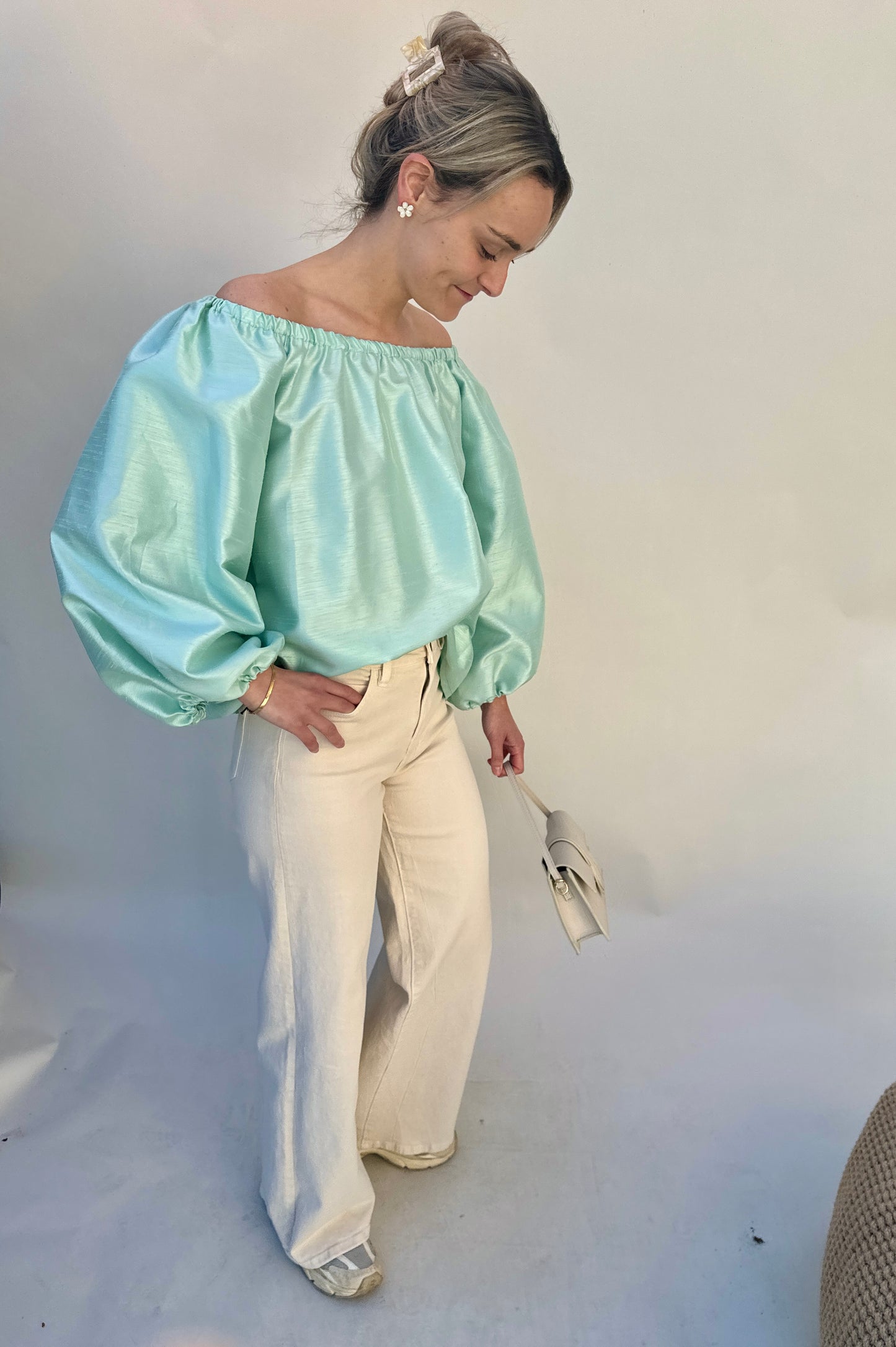 BLOUSE MINT FAVO