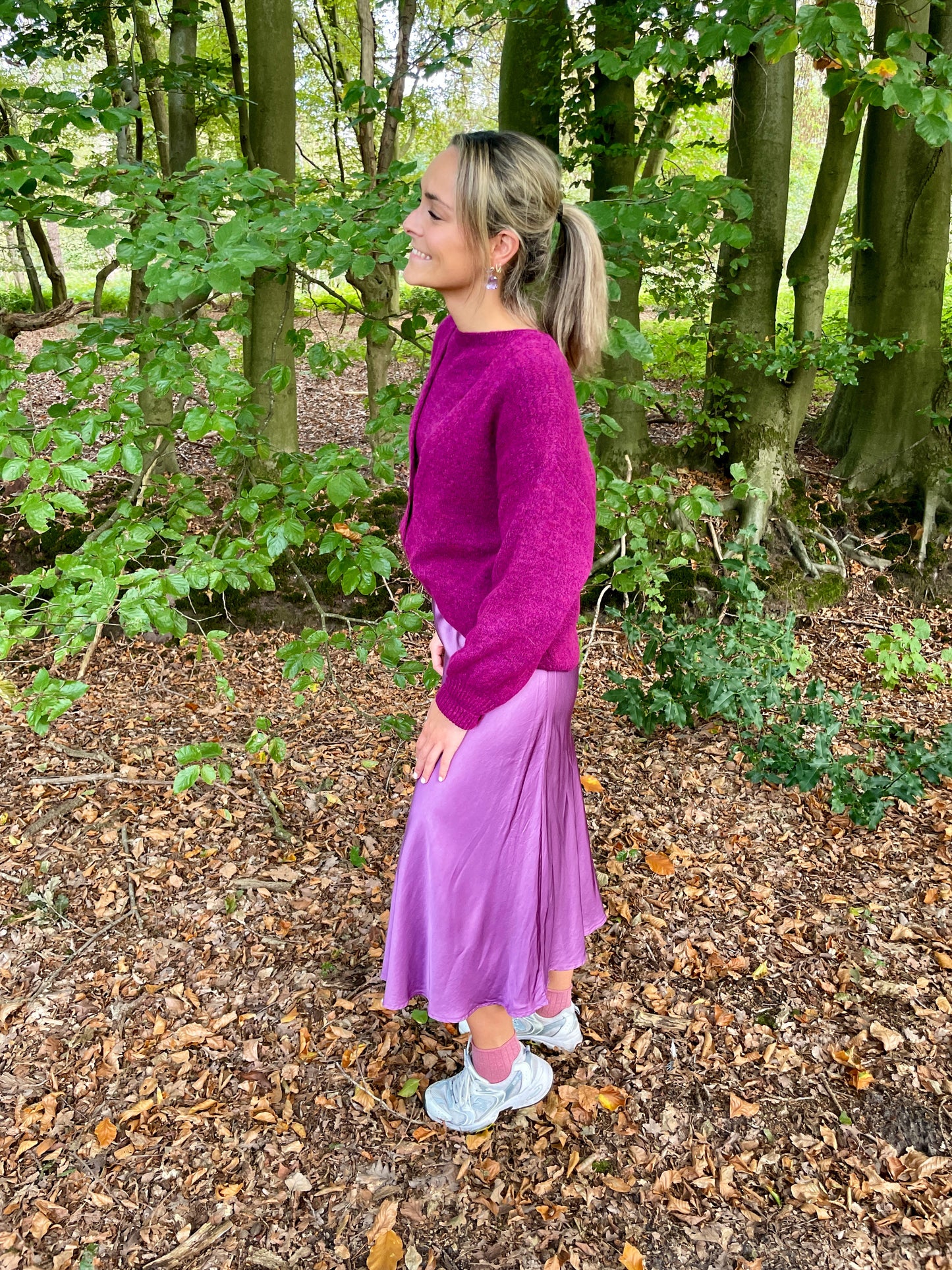 ELISA SKIRT LILA
