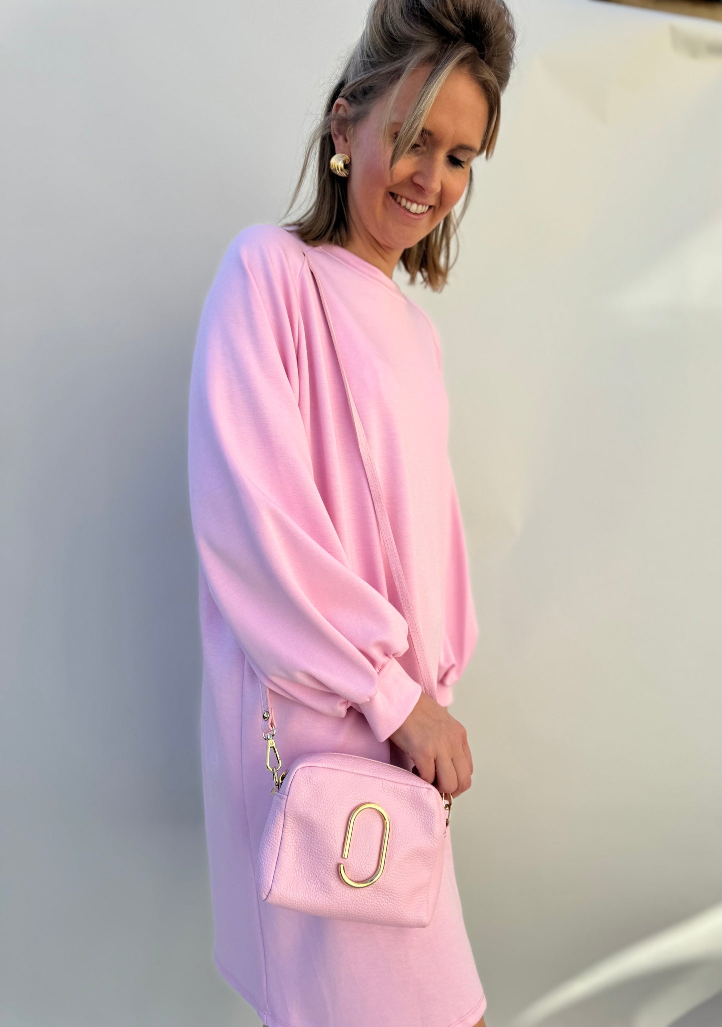 BAG FACINE PINK- HANDTAS