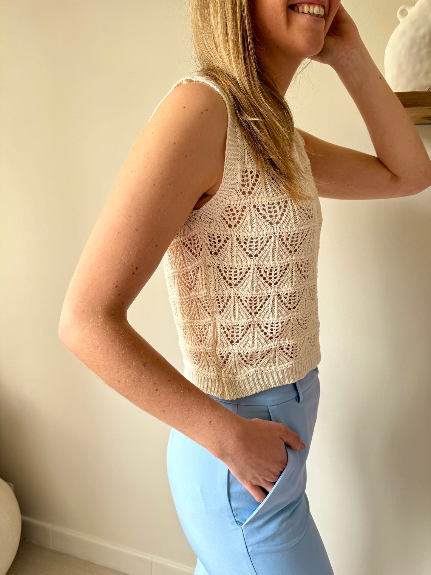 PULL GELINA BEIGE