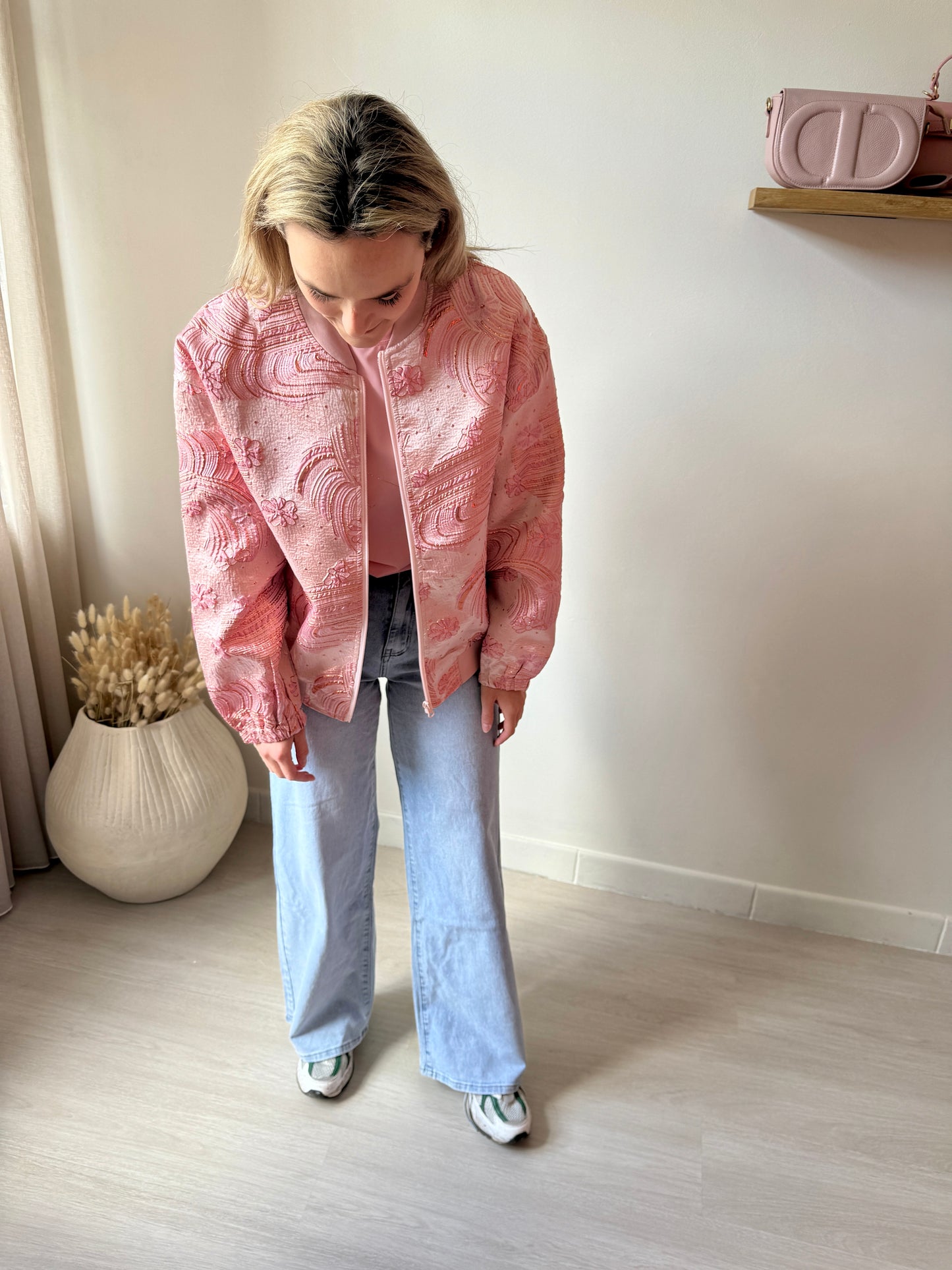 BOMBER JACKET PINK