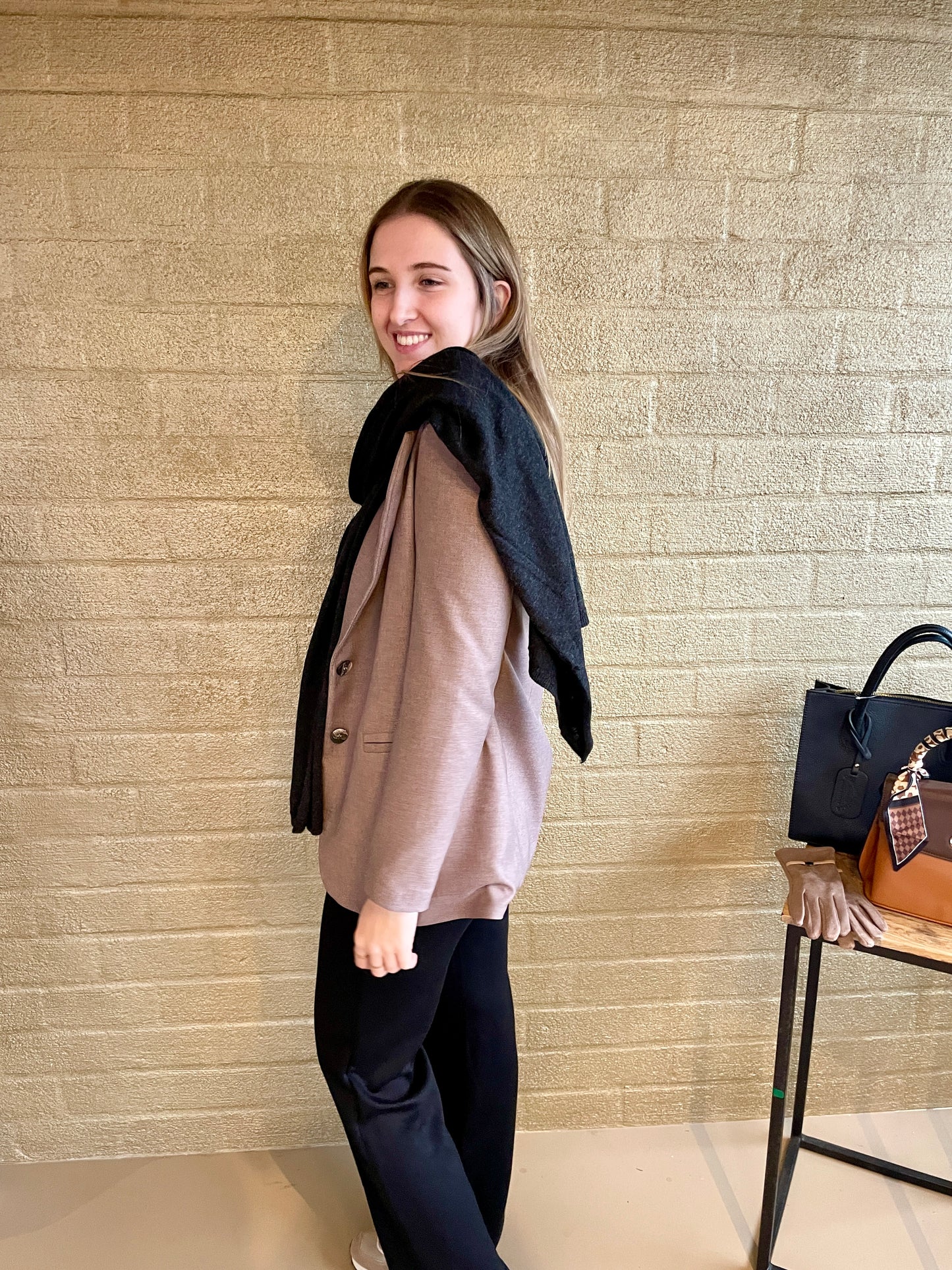 SCARF BLACK