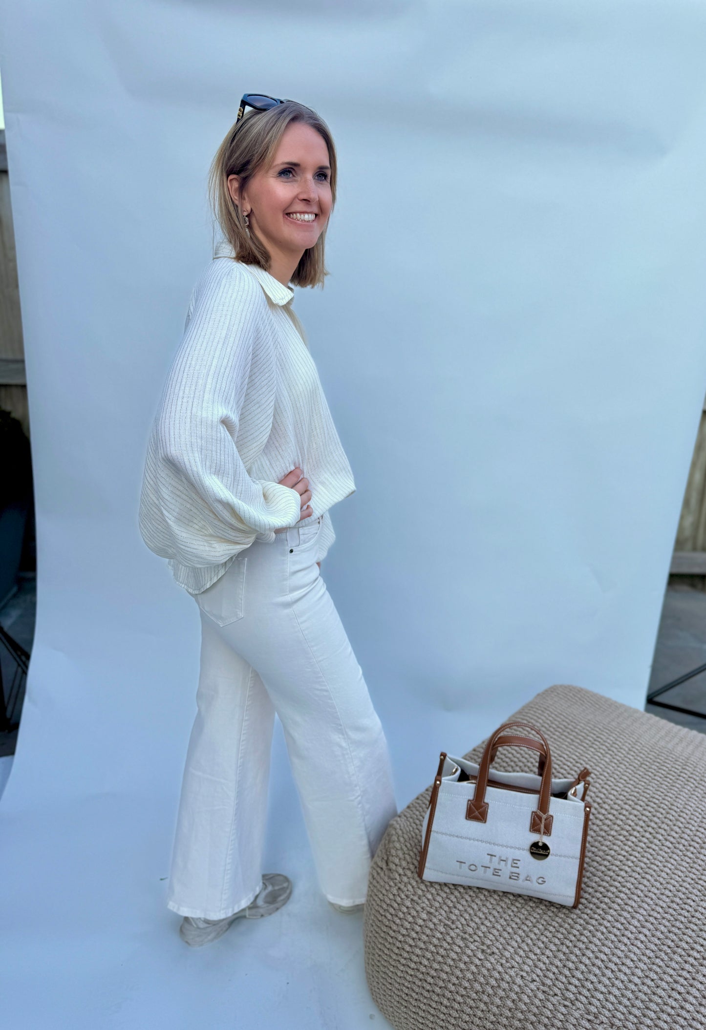 PANTS EMILIA OFF WHITE
