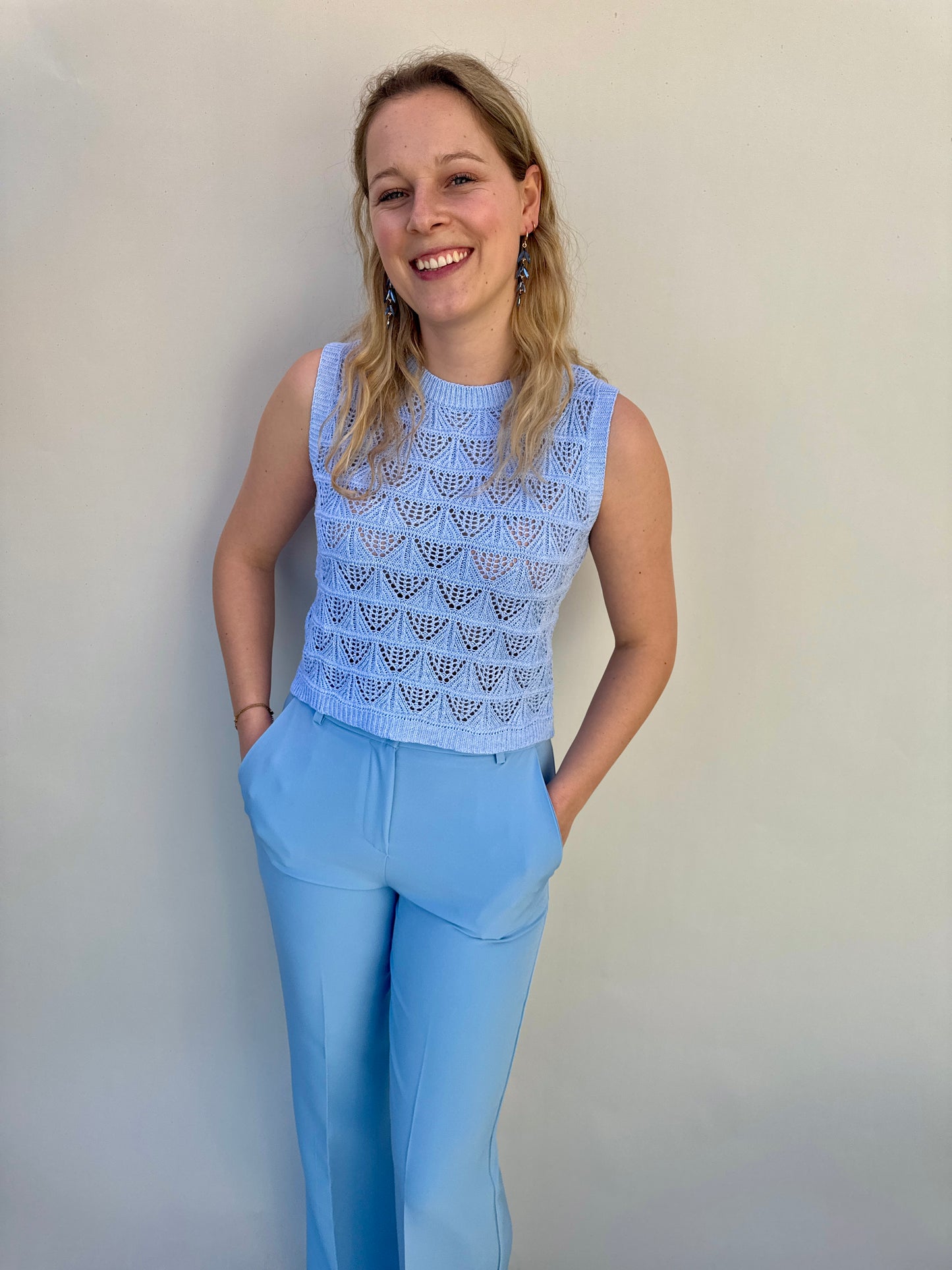 PULL GELINA BLUE