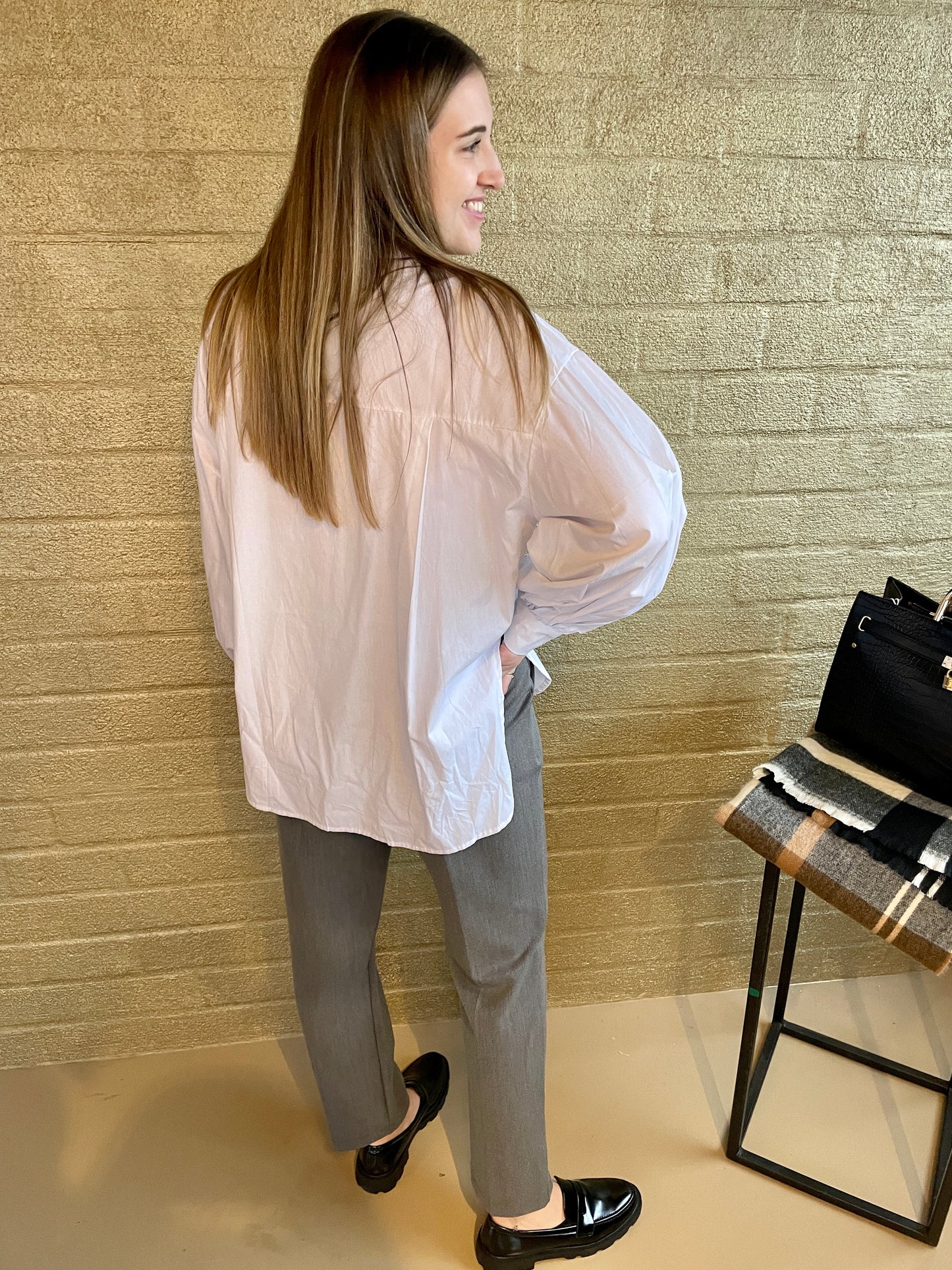 BLOUSE MIN WHITE