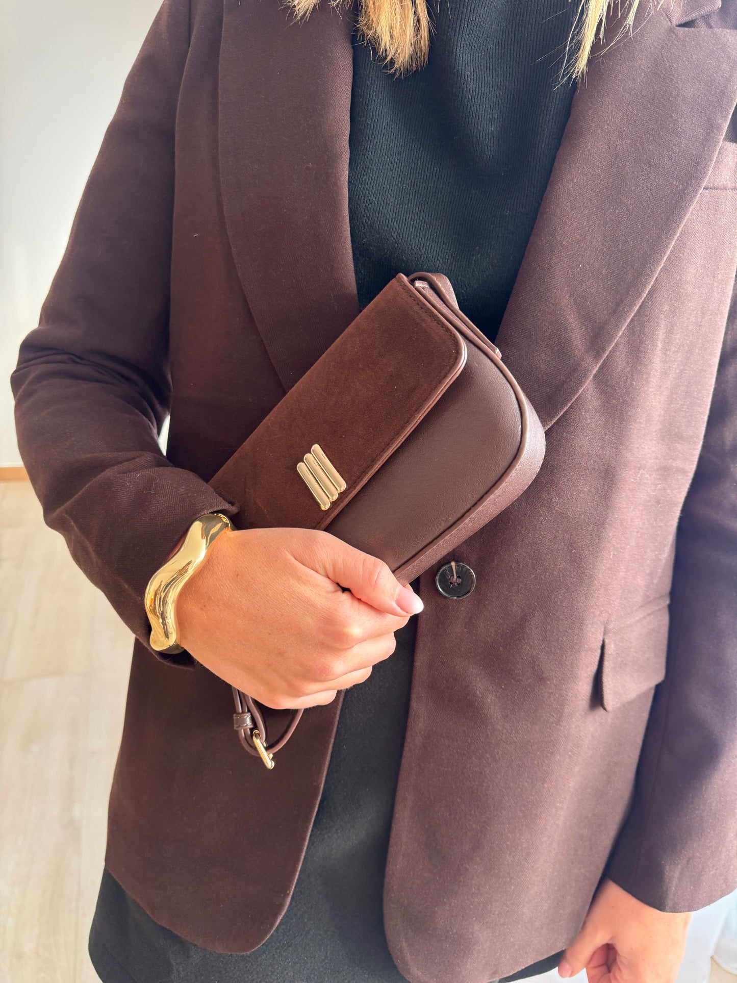 HANDBAG LIV BORDEAUX