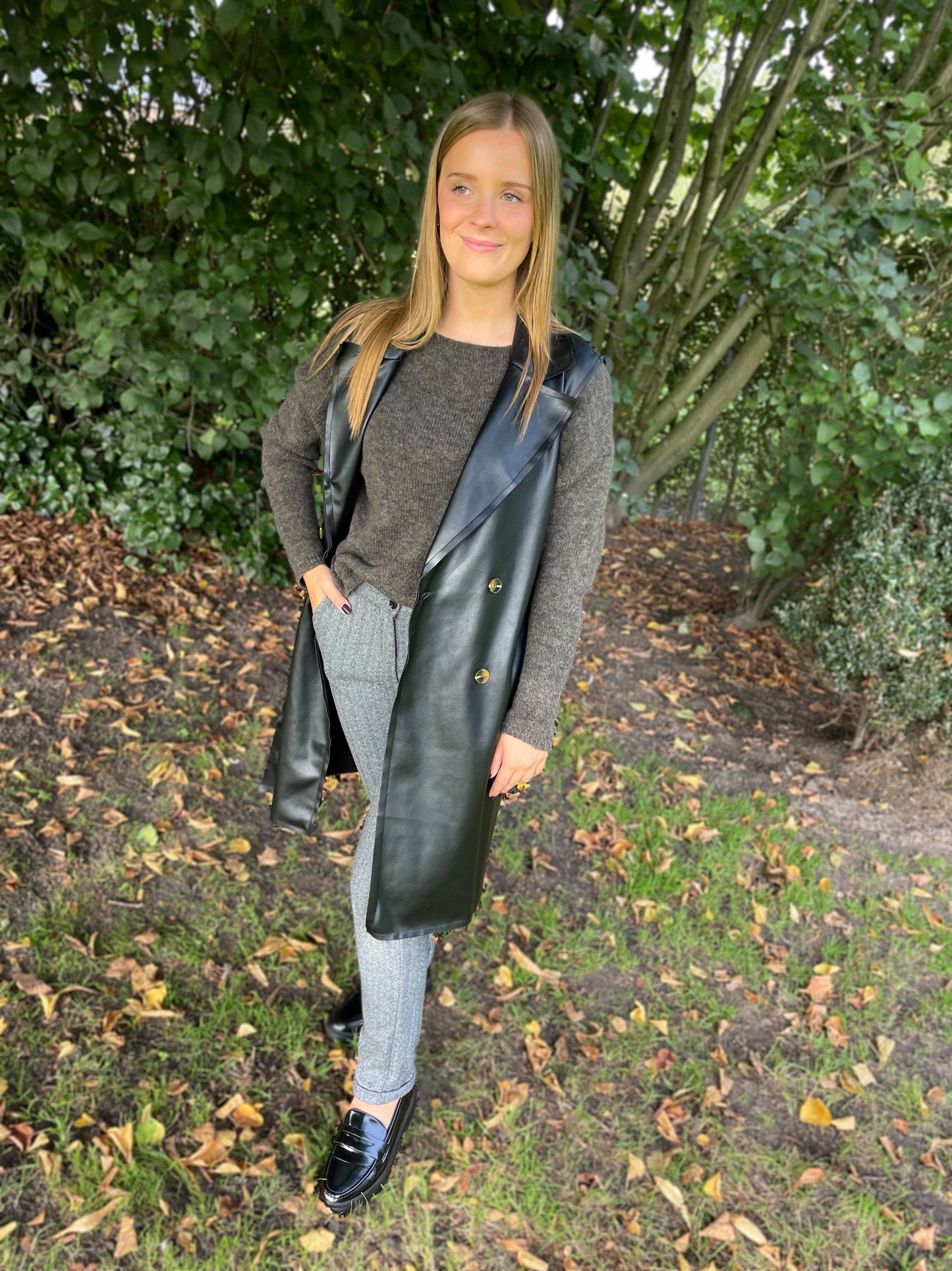 MEGAN GILET BLACK