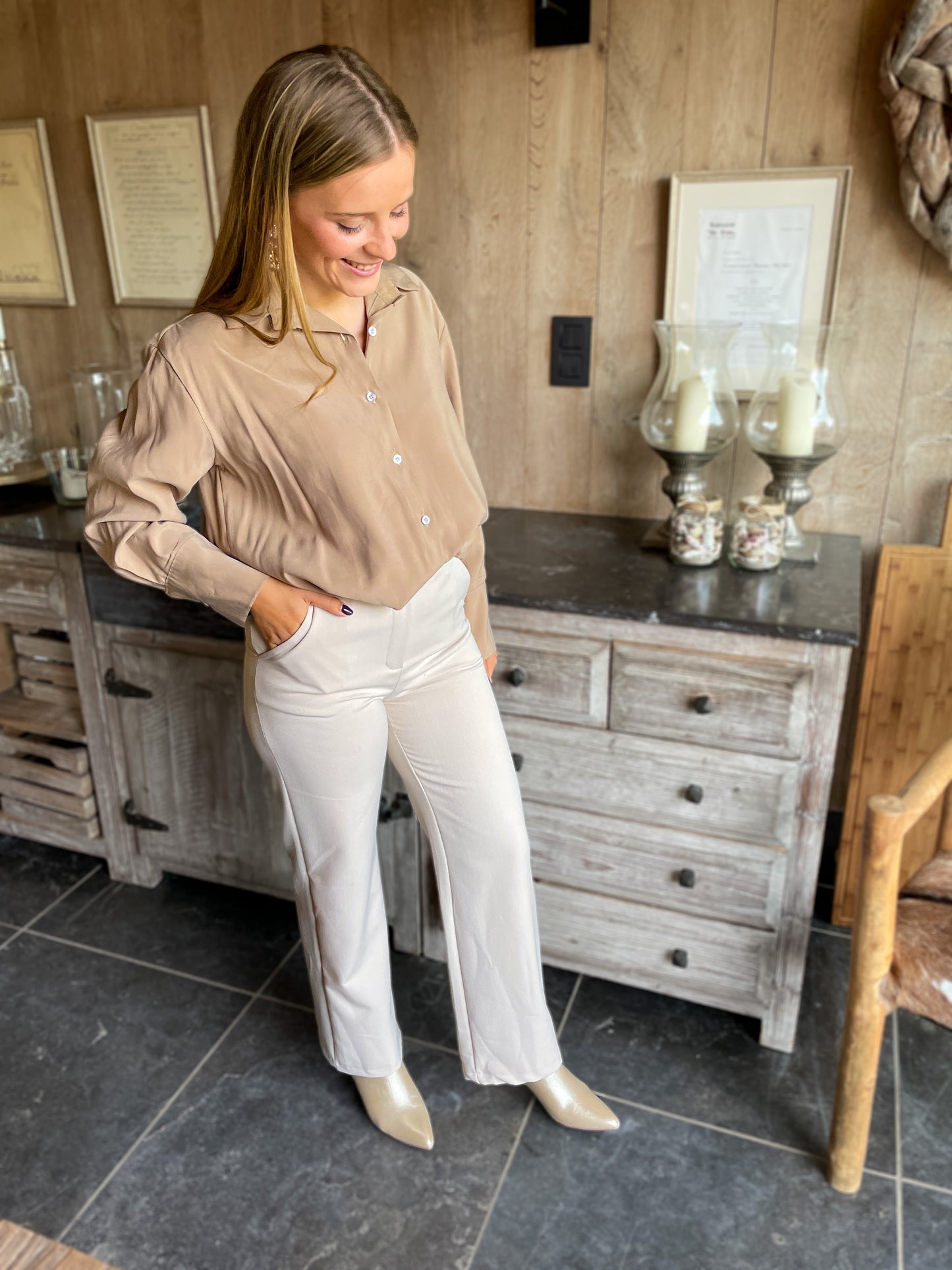 PASCALI PANTS BEIGE