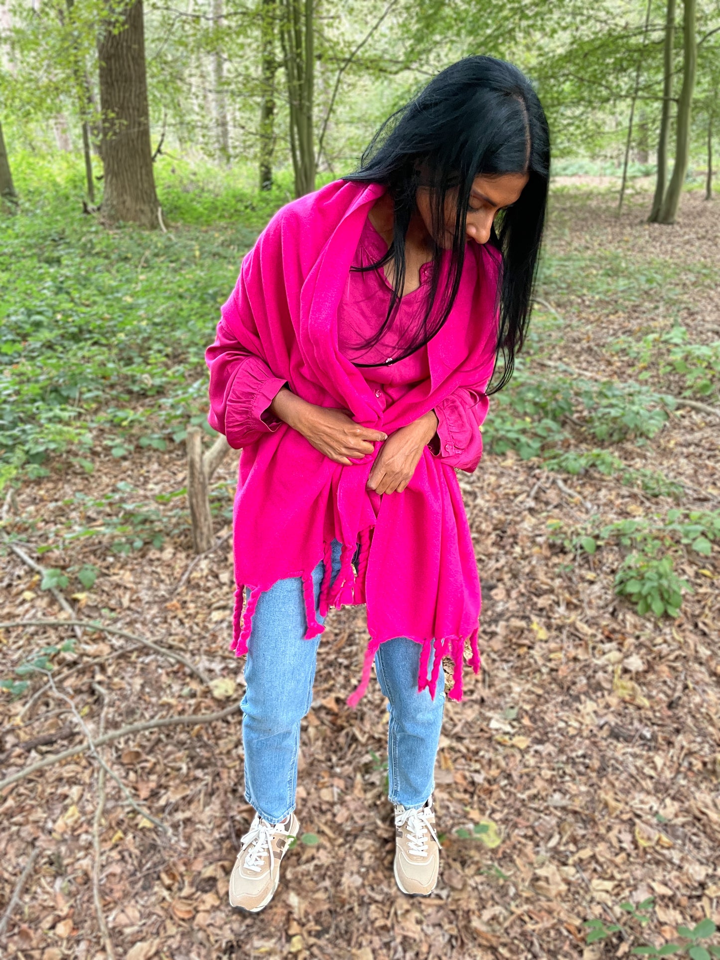 SCARF PINK