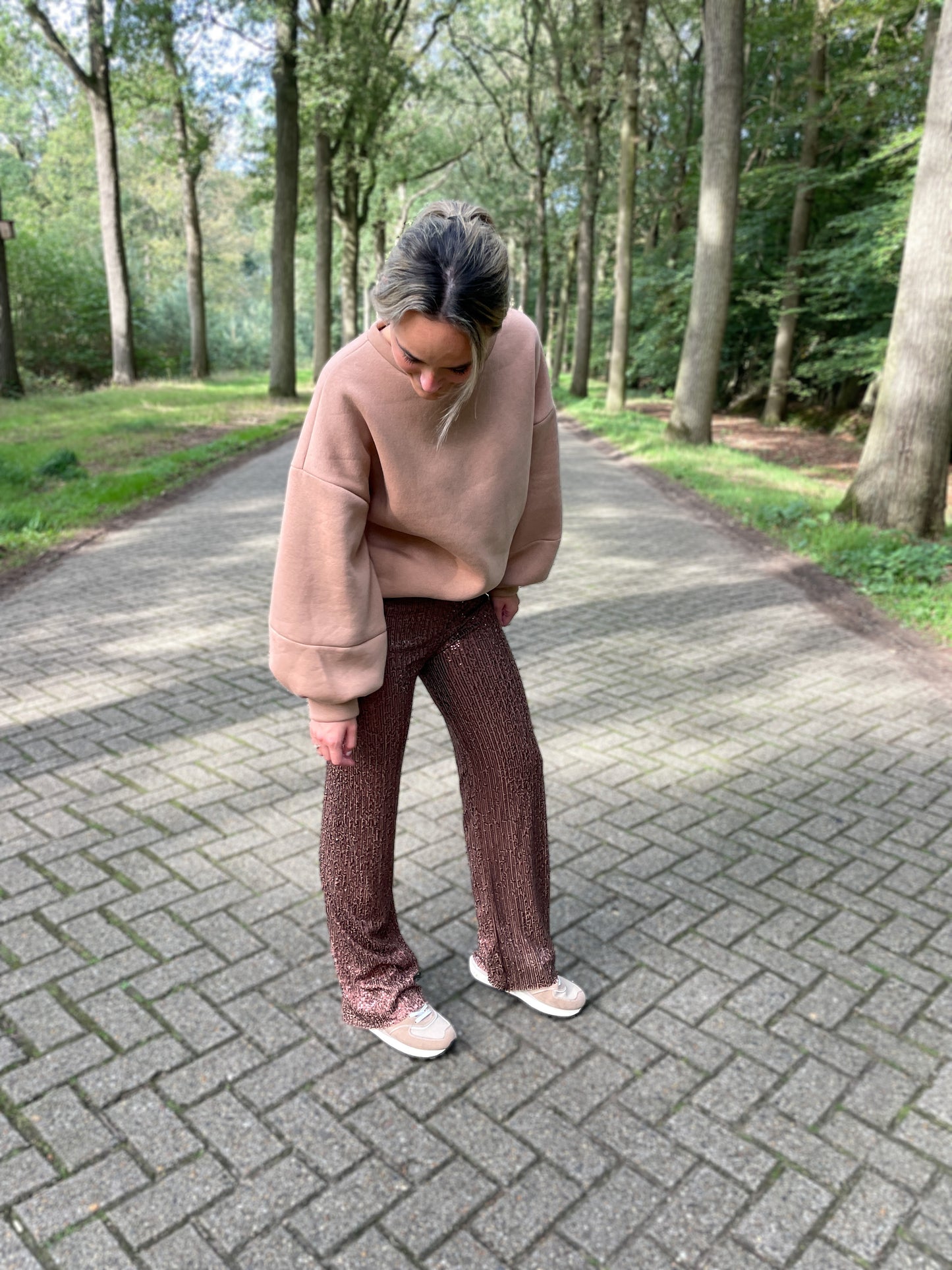 GLITTER BROEK