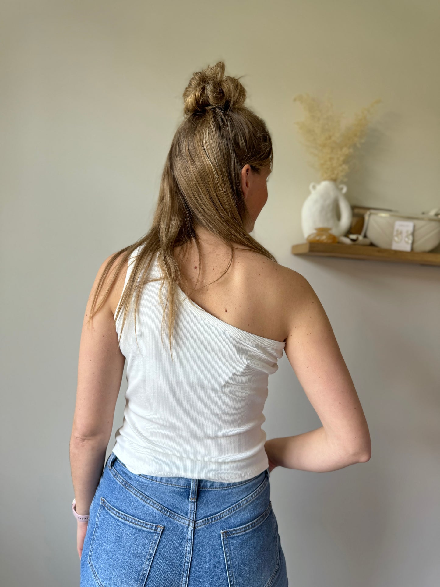 TOP OFF SHOULDER WHITE