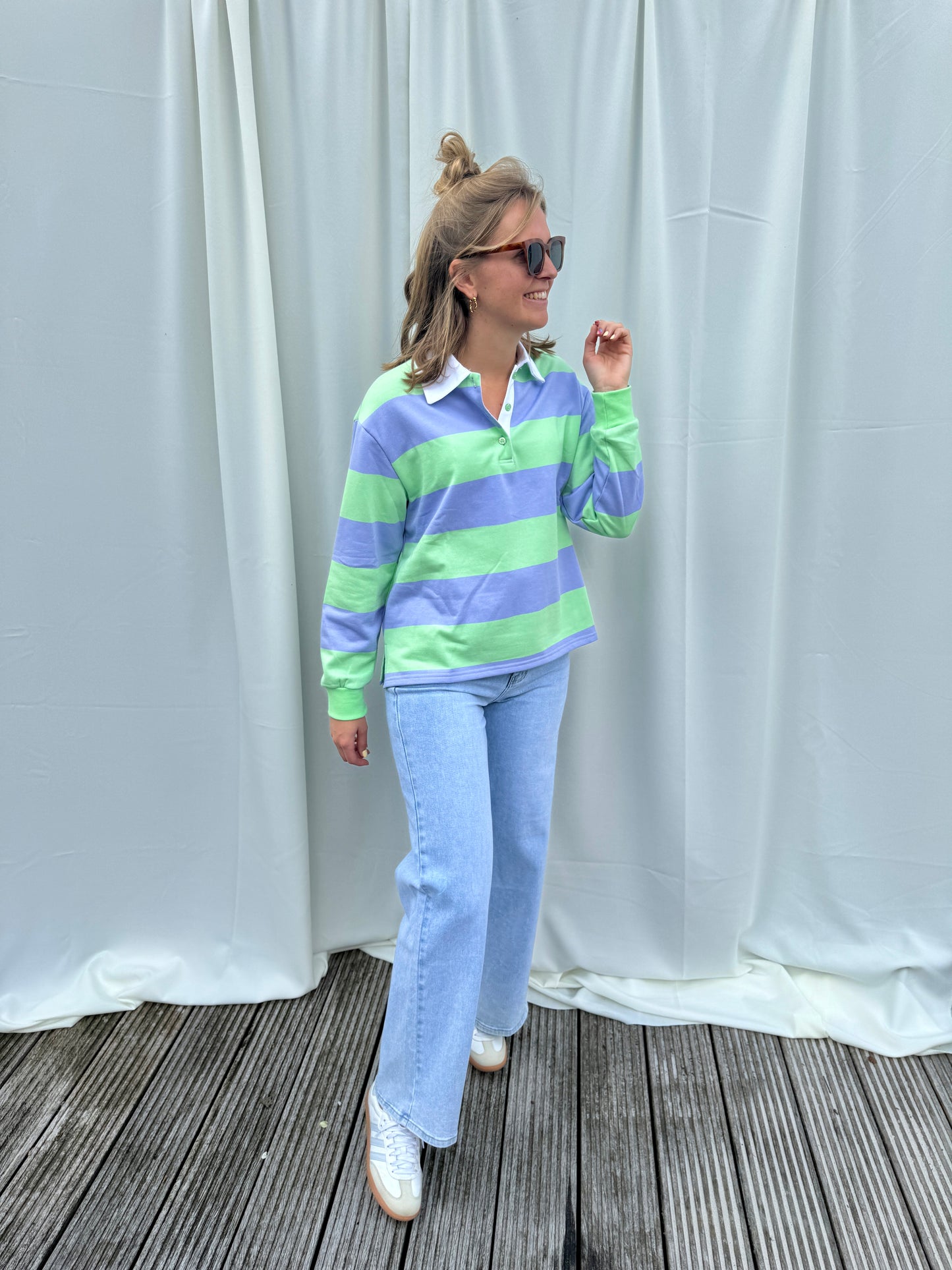 POLO COLOR BLUE