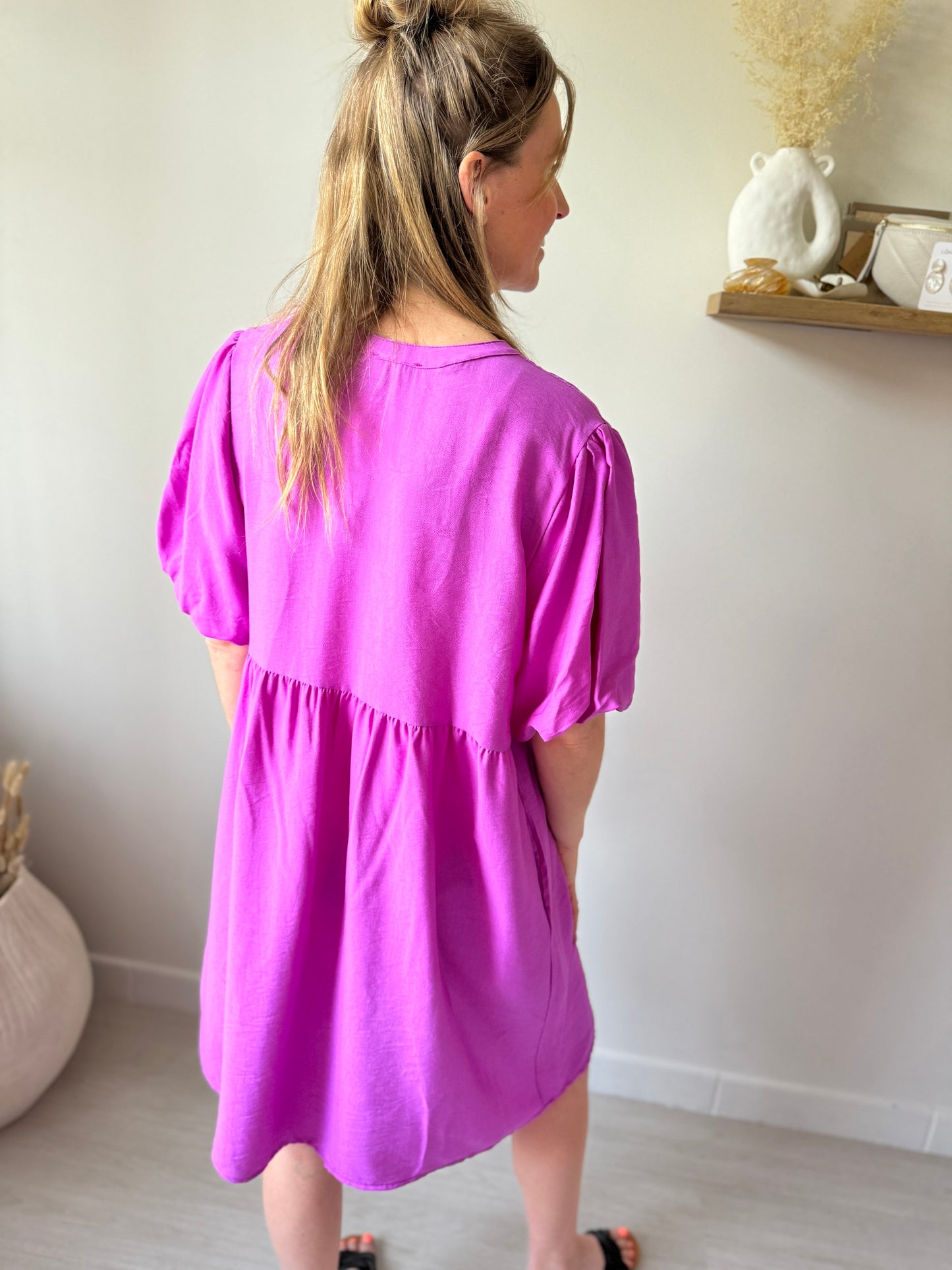 DRESS ELISA MAGENTA
