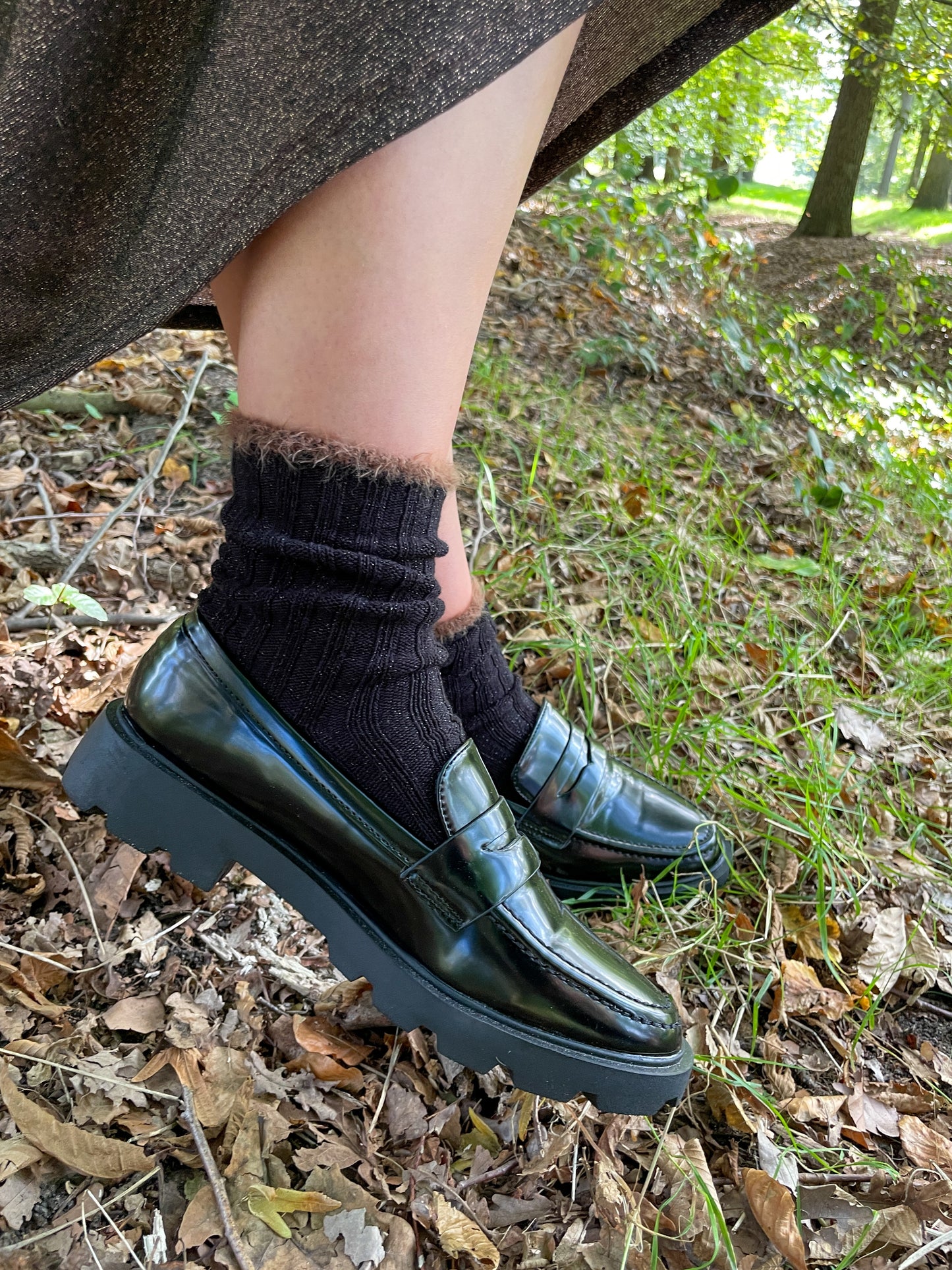Loafers black