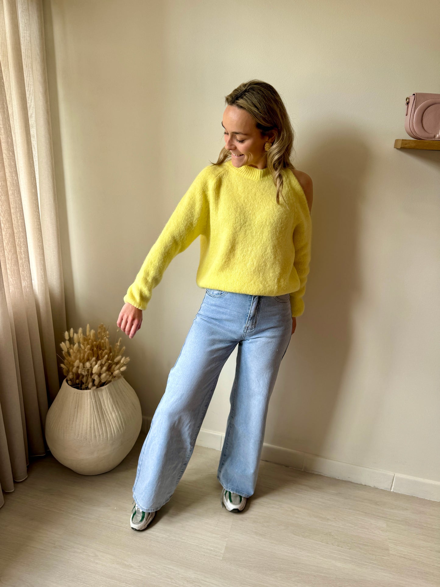 KNIT SGUSA YELLOW