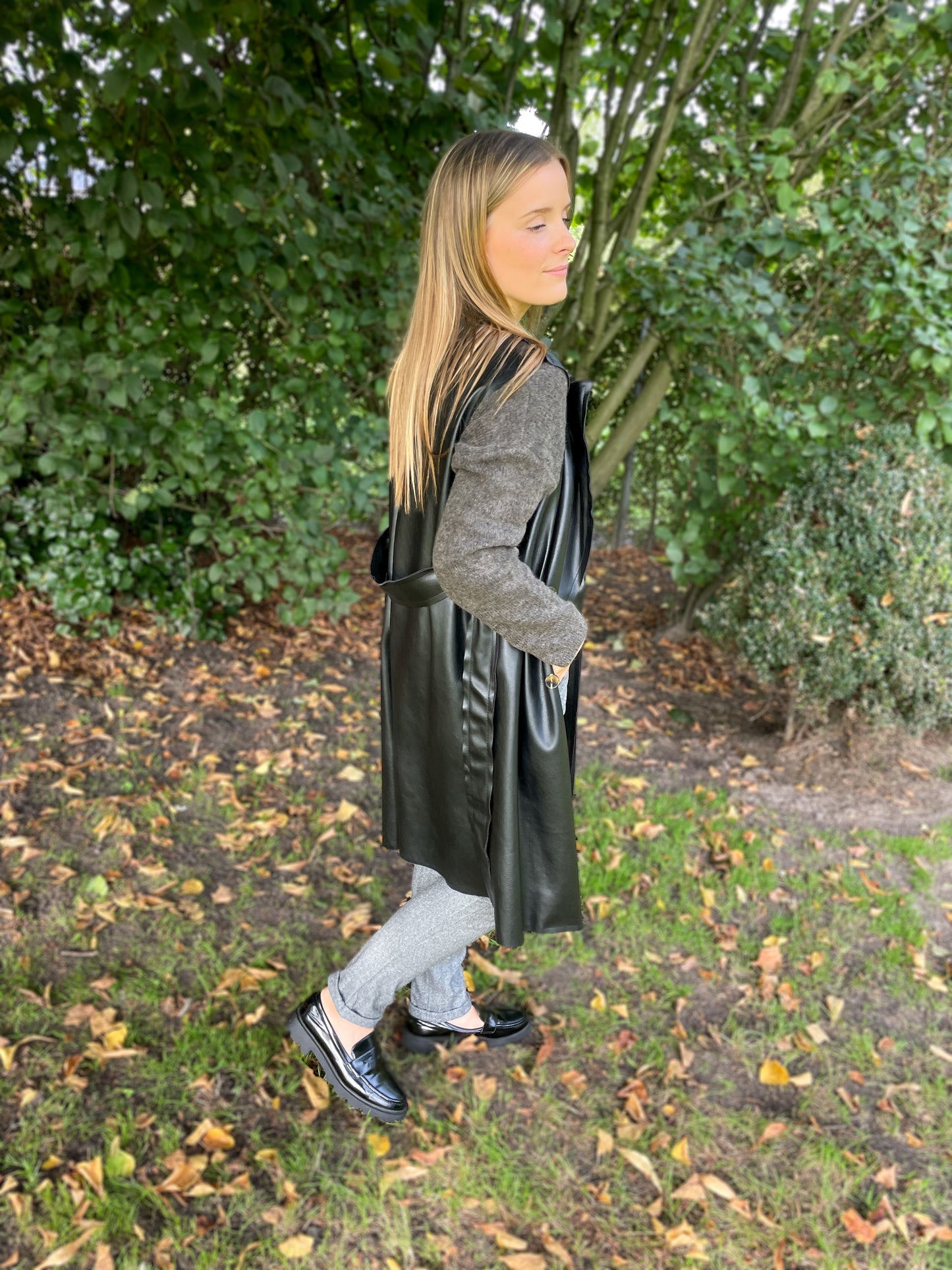 MEGAN GILET BLACK