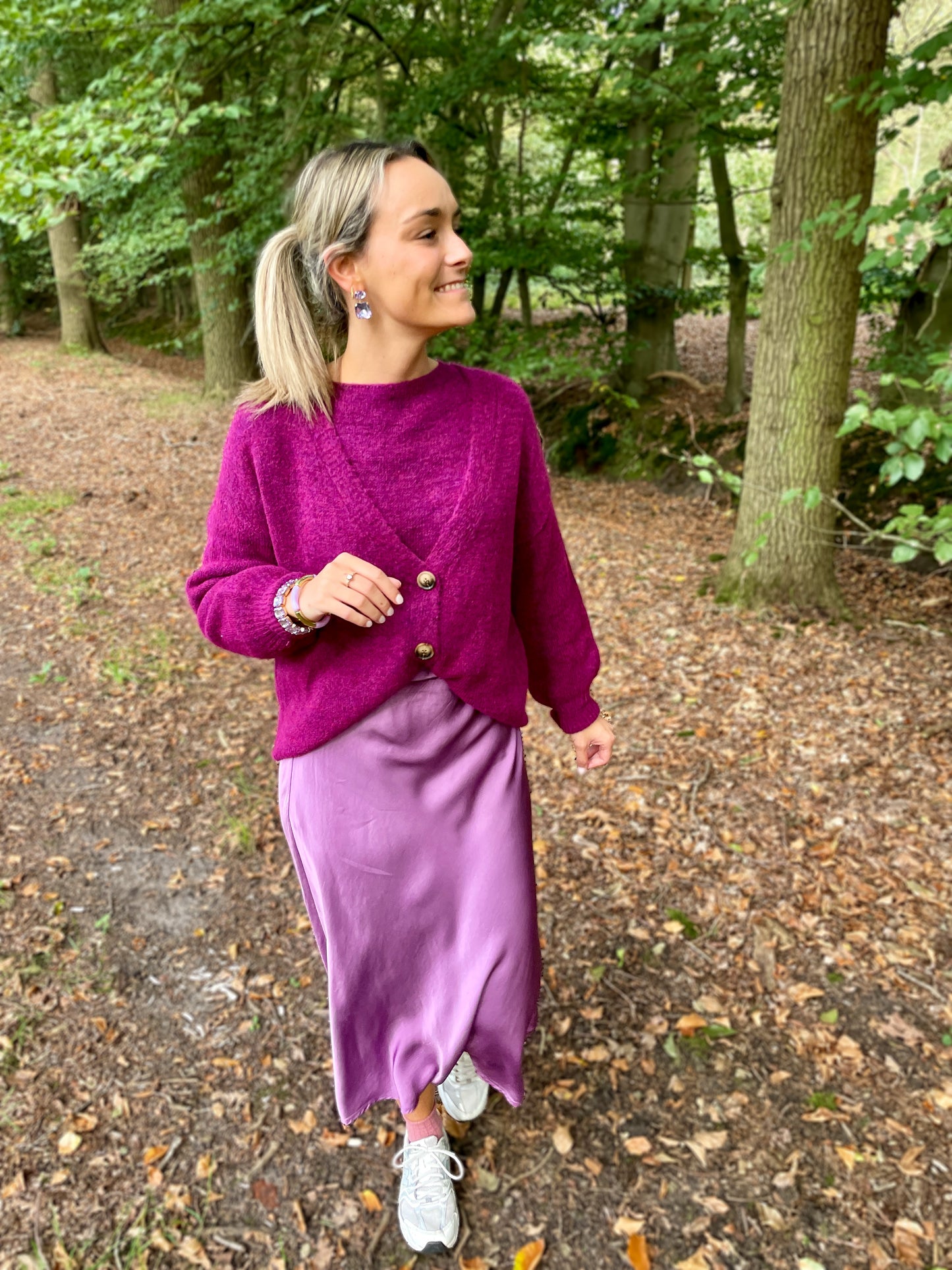 ELISA SKIRT LILA