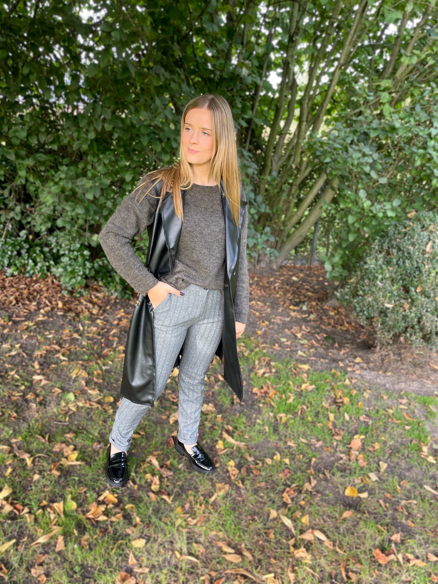 MEGAN GILET BLACK