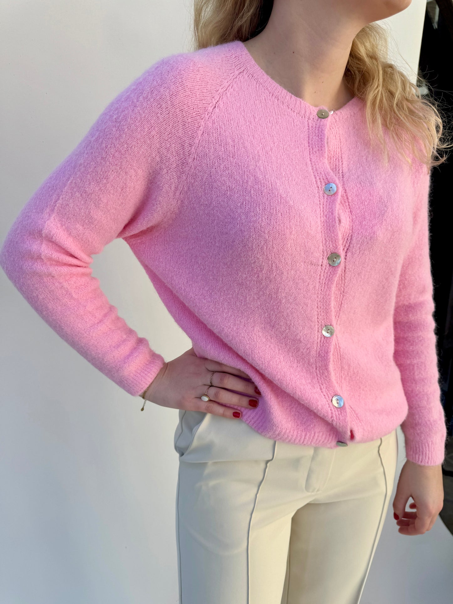 CARDIGAN MAYTE PINK