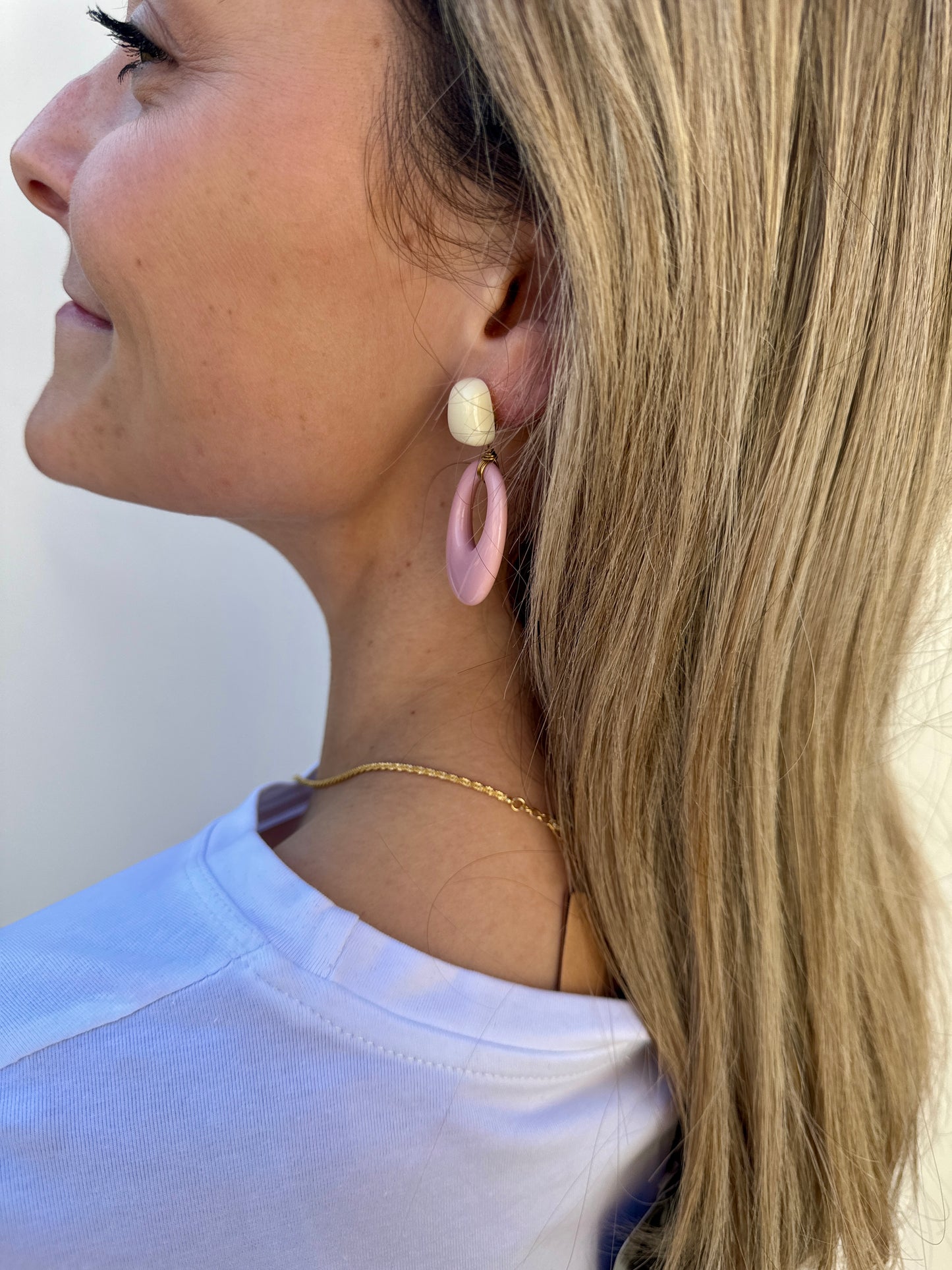 ZAINO EARRING PINK