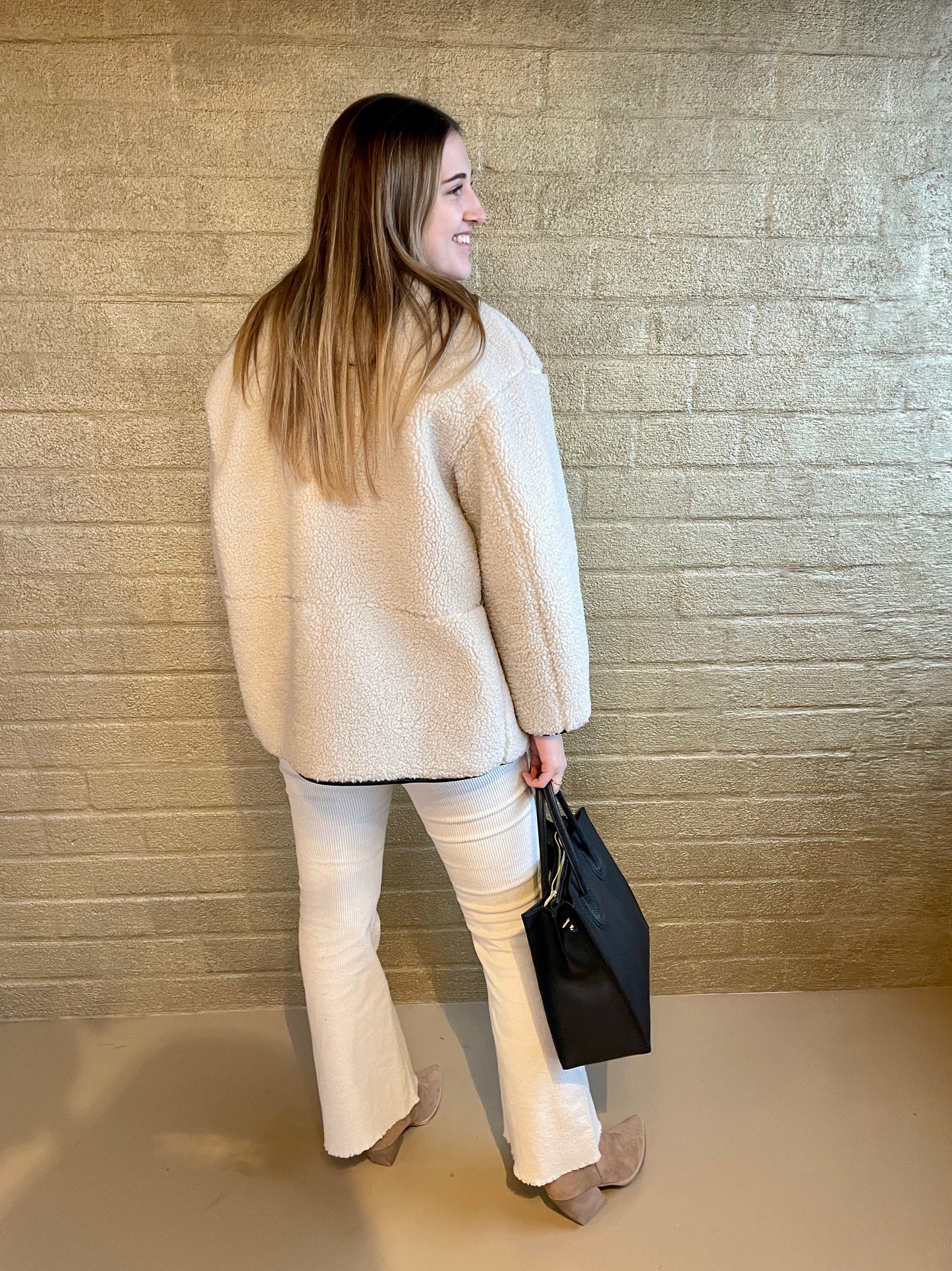 VEST TEDDY BEIGE