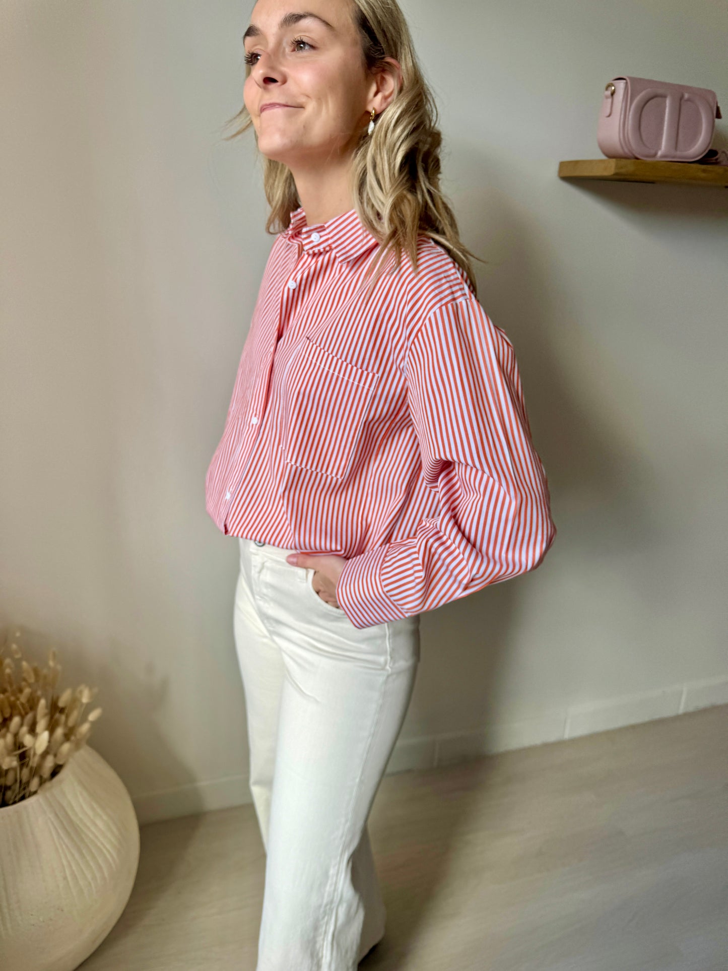 BLOUSE FISSA ORANGE
