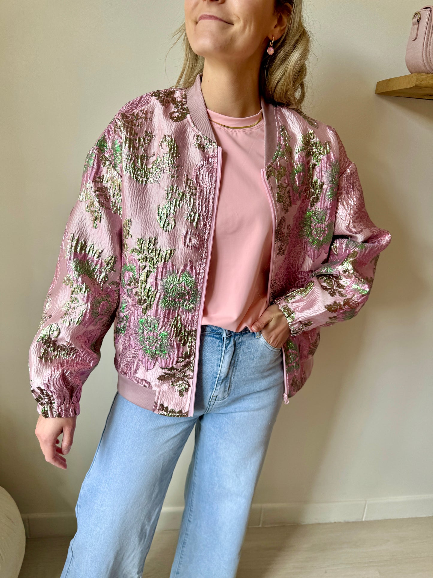 BOMBER JACKET PURPLE