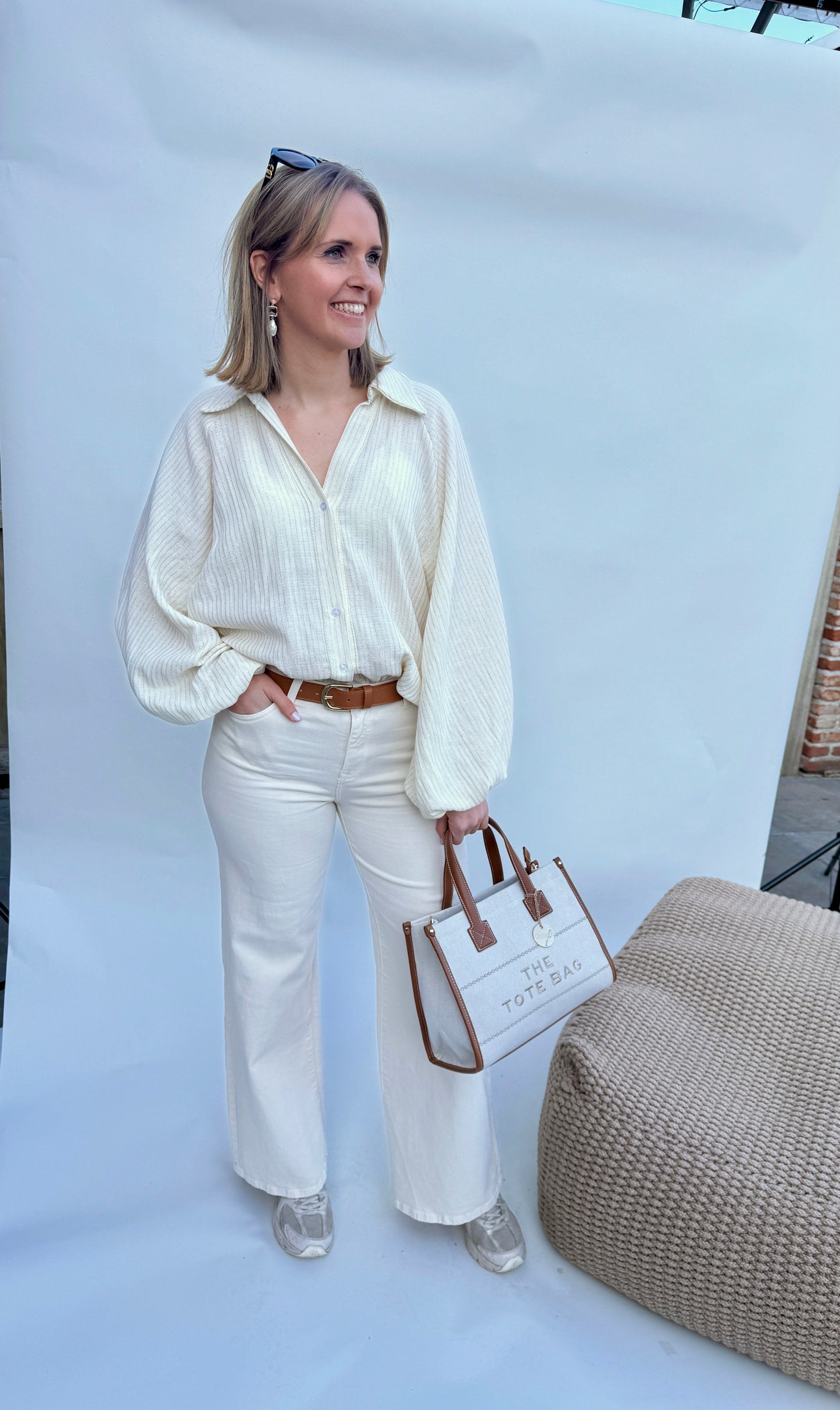 PANTS EMILIA OFF WHITE