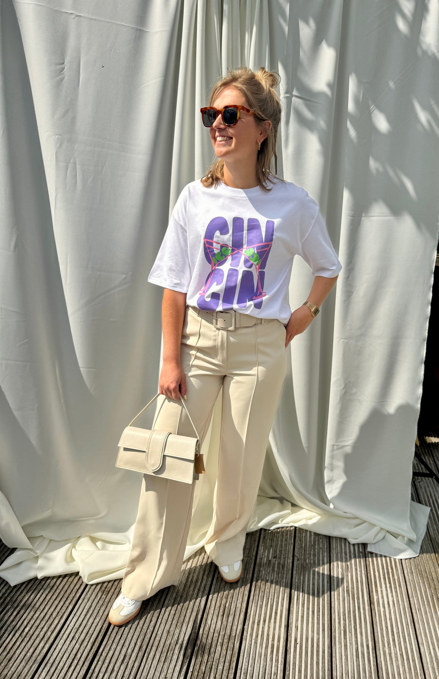 T-SHIRT CIN CIN PURPLE