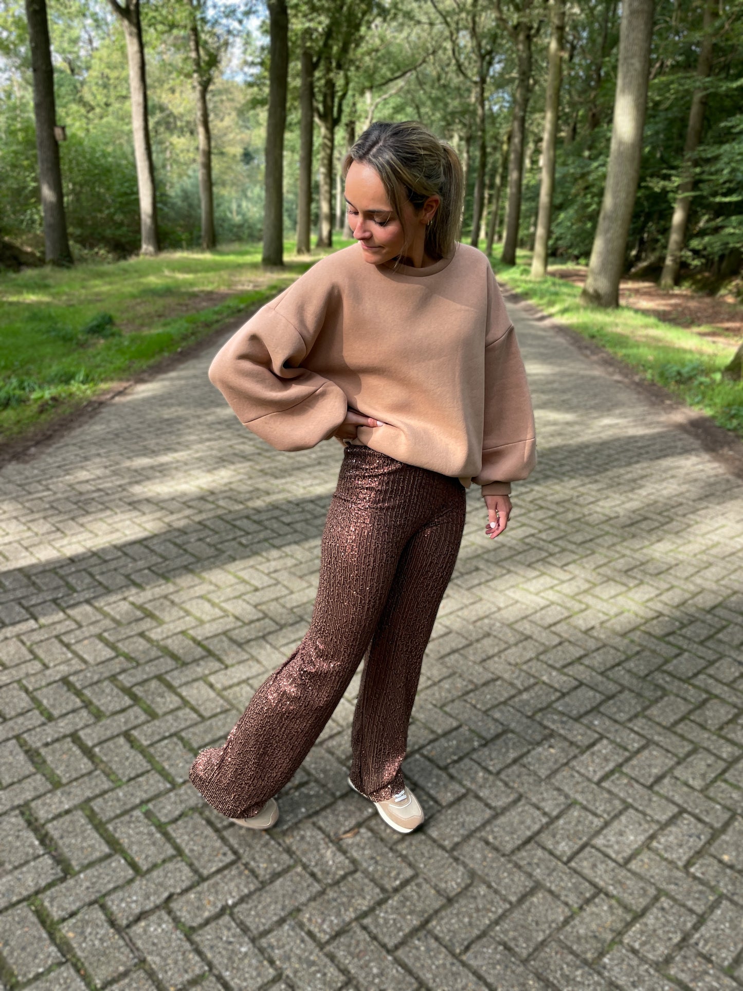 GLITTER BROEK