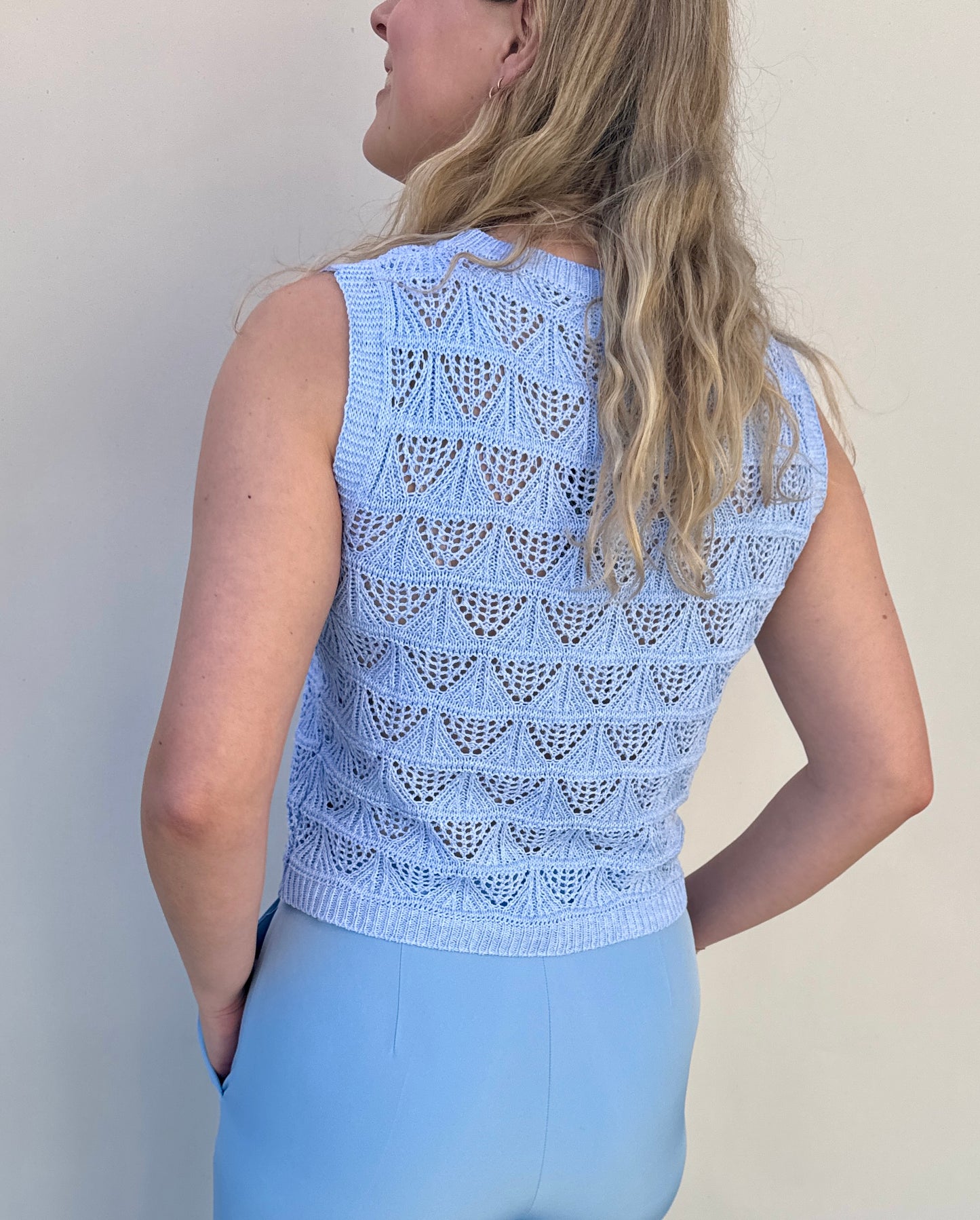 PULL GELINA BLUE