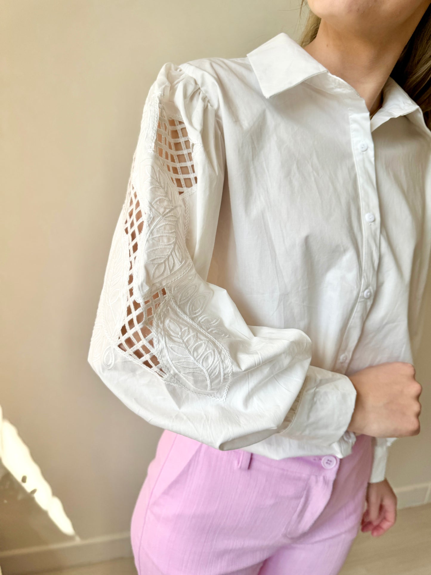 BLOUSE WHITE CARILLO