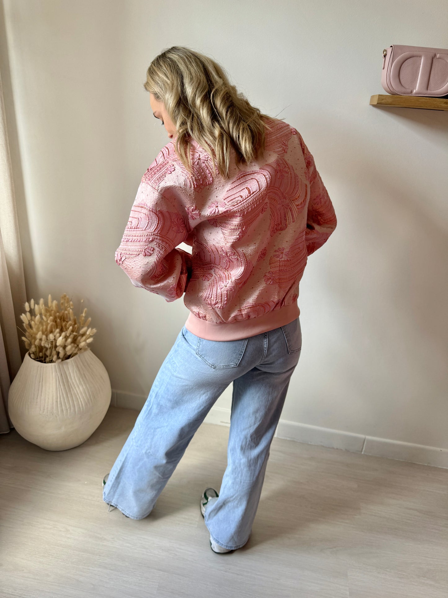 BOMBER JACKET PINK