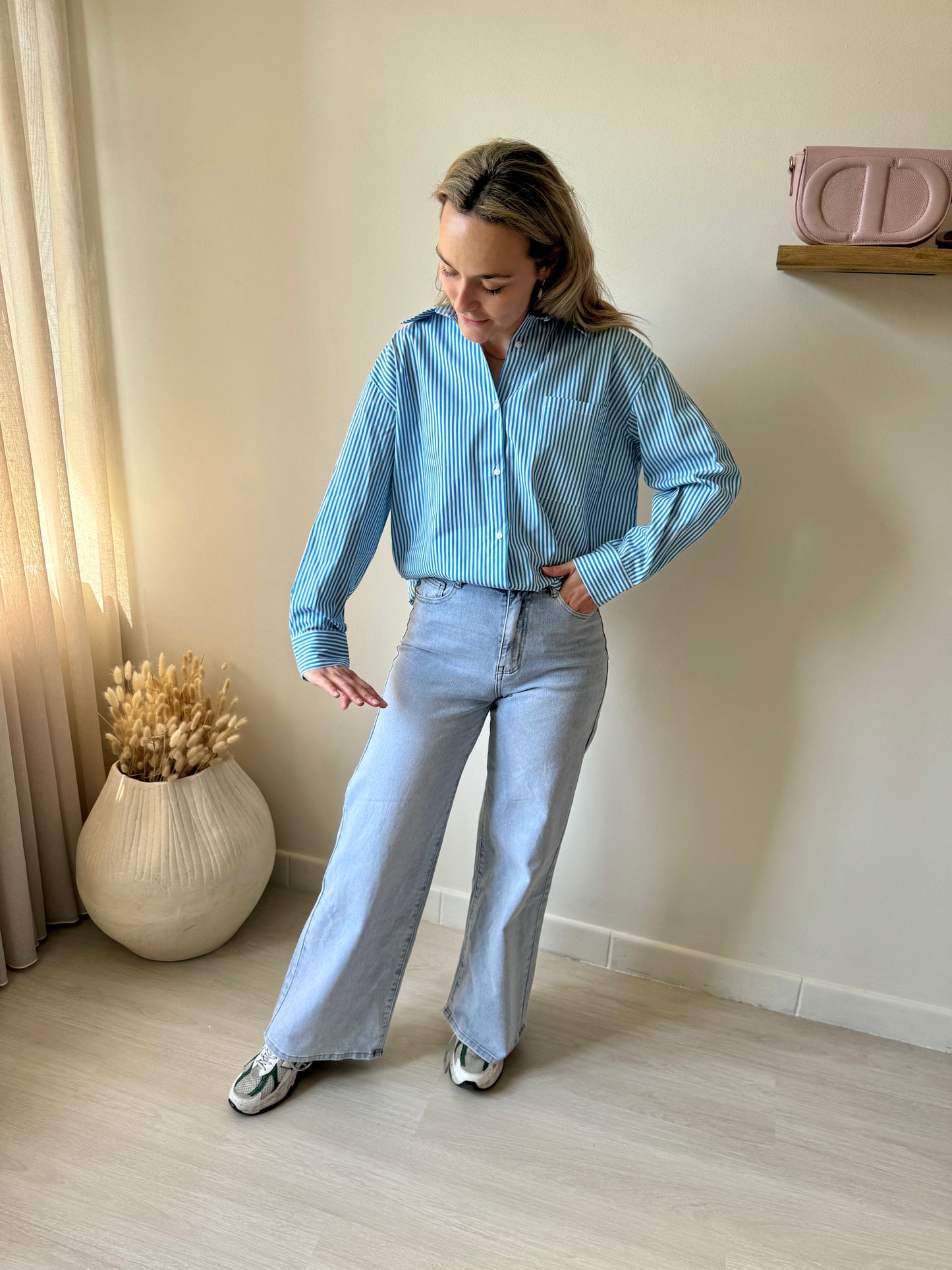 BLOUSE FISSA BLUE